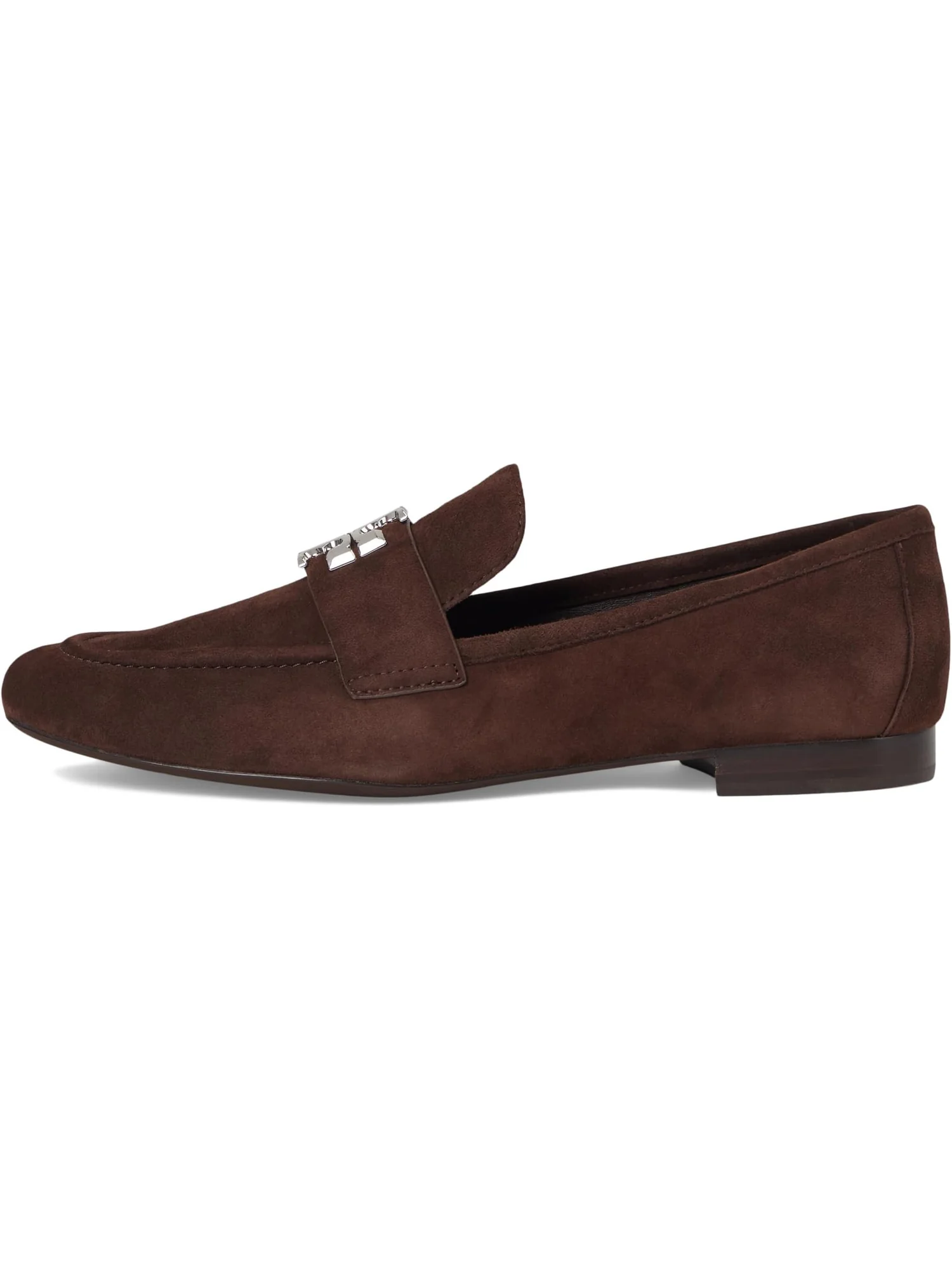 Лоферы Tory Burch Eleanor Loafer — изображение 4 из 7, темный/серебристый