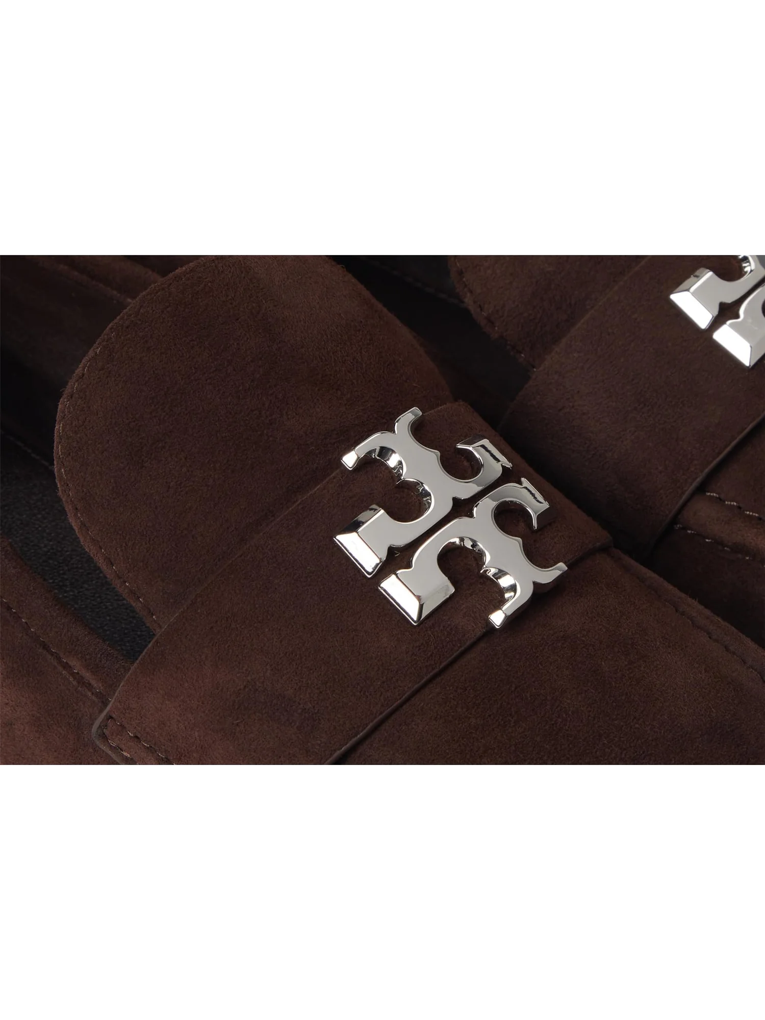 Лоферы Tory Burch Eleanor Loafer — изображение 6 из 7, темный/серебристый