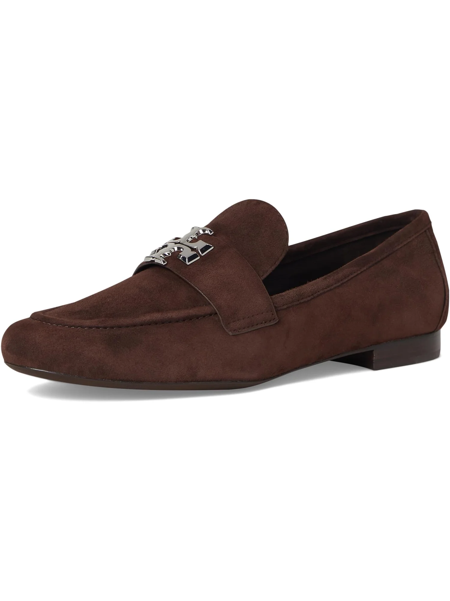 Лоферы Tory Burch Eleanor Loafer — изображение 7 из 7, темный/серебристый
