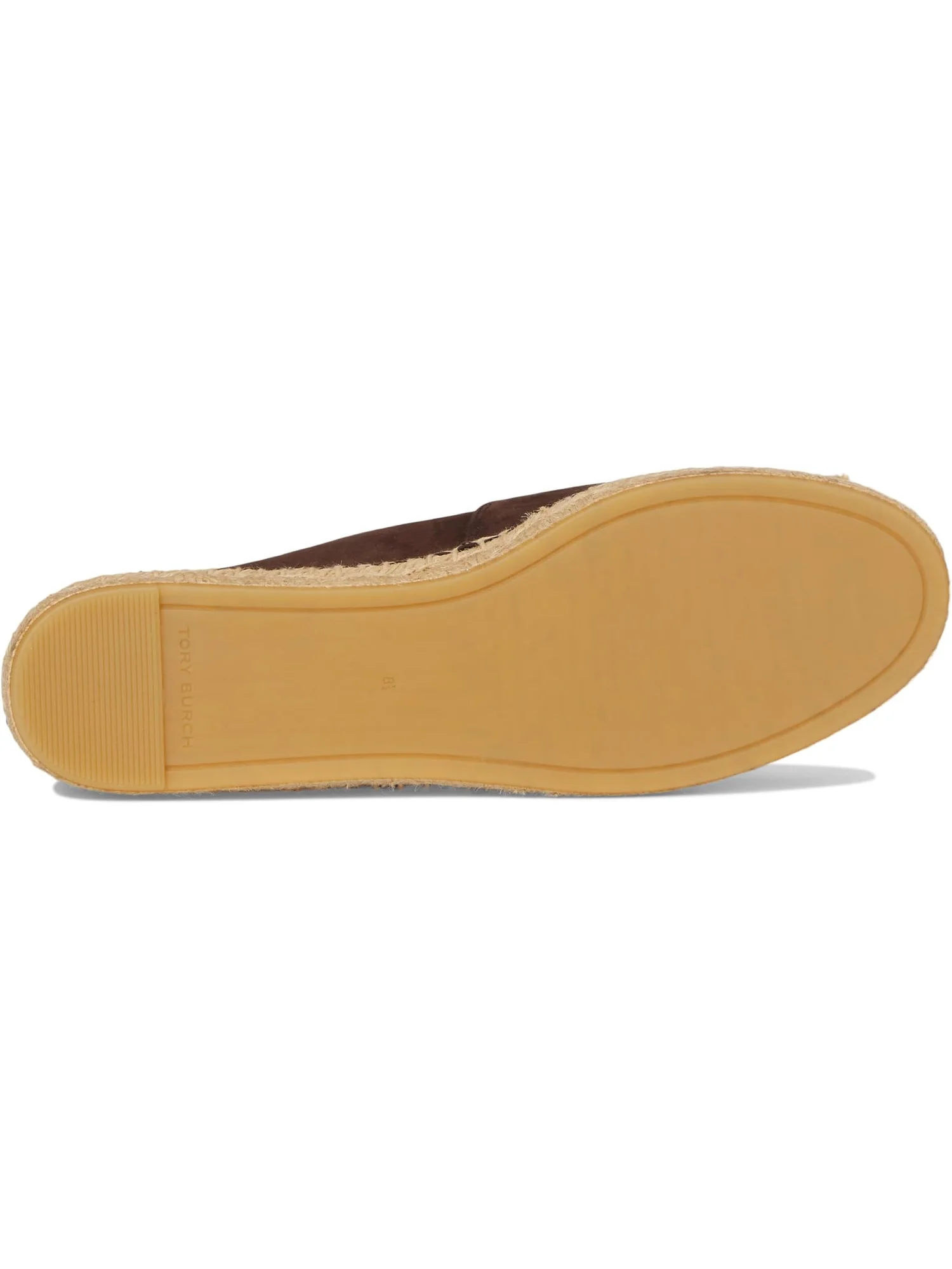 Лоферы Tory Burch Eleanor Espadrille — изображение 3 из 7, темный/серебристый