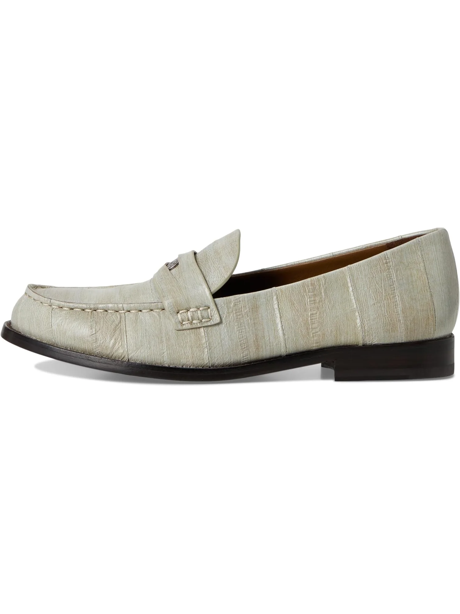 Лоферы Tory Burch Classic Penny Loafer — изображение 4 из 7, бежевый