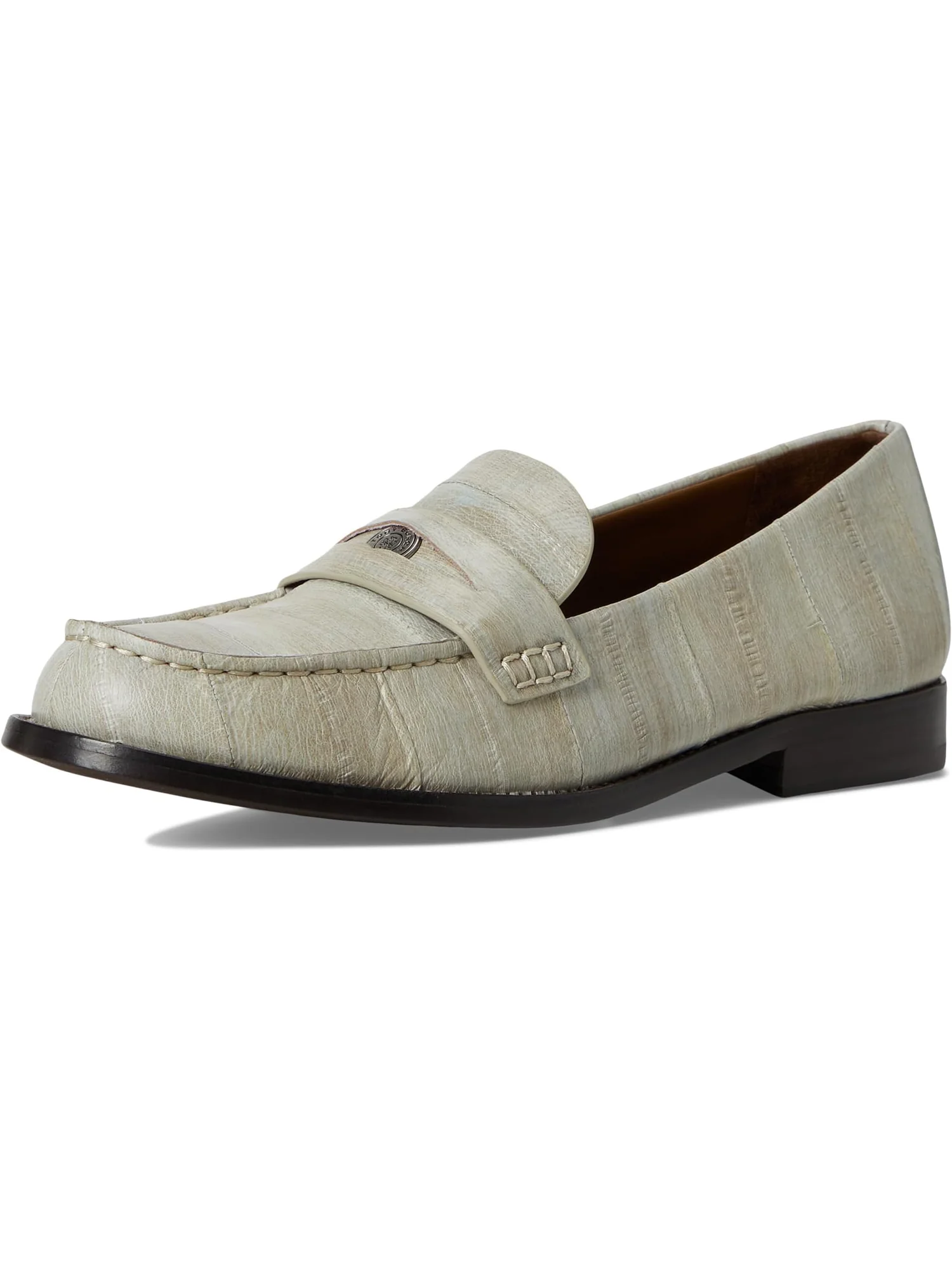 Лоферы Tory Burch Classic Penny Loafer — изображение 7 из 7, бежевый