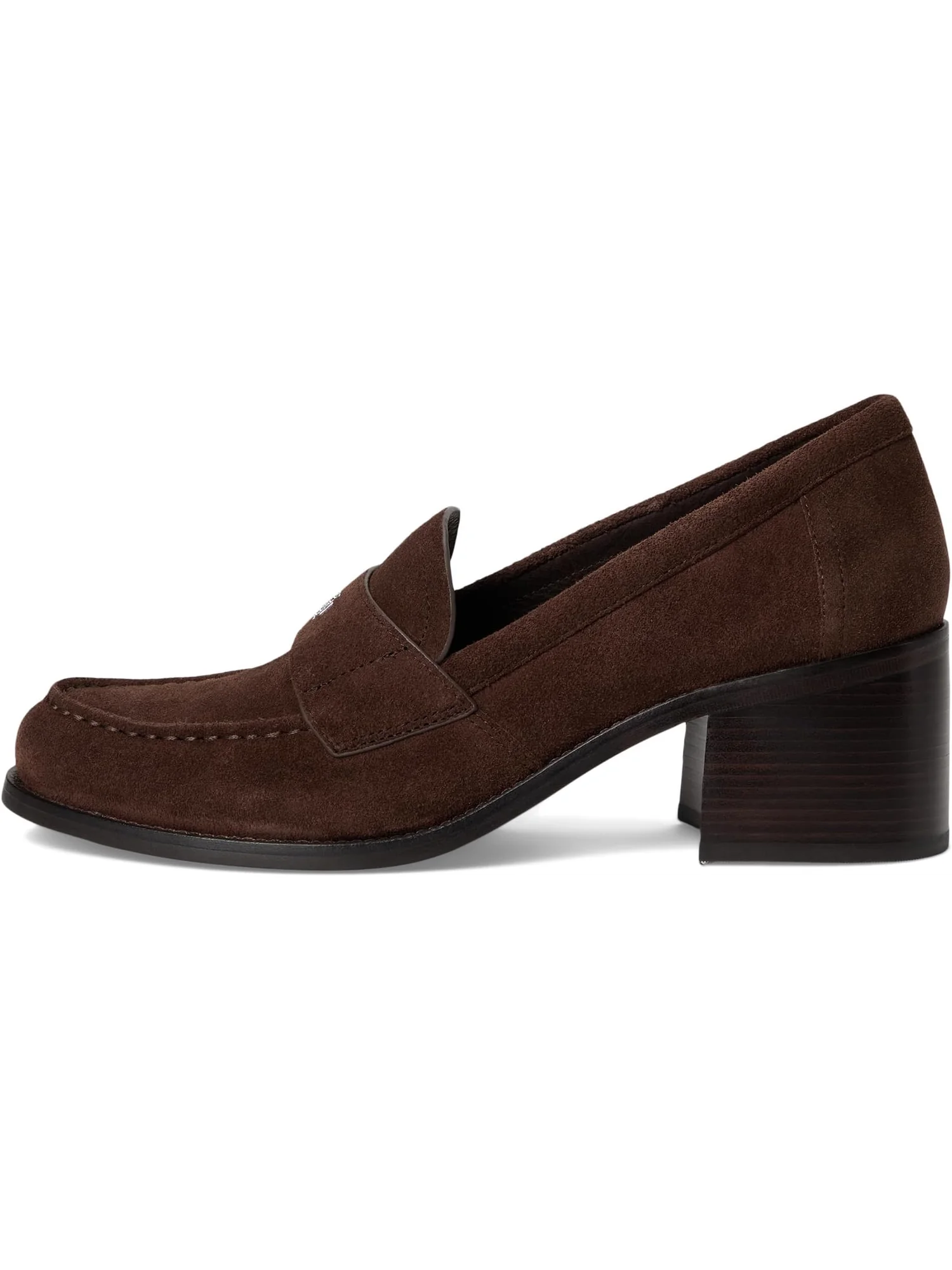 Лоферы Tory Burch Classic Heeled Loafers 55mm — изображение 4 из 7, коричневый