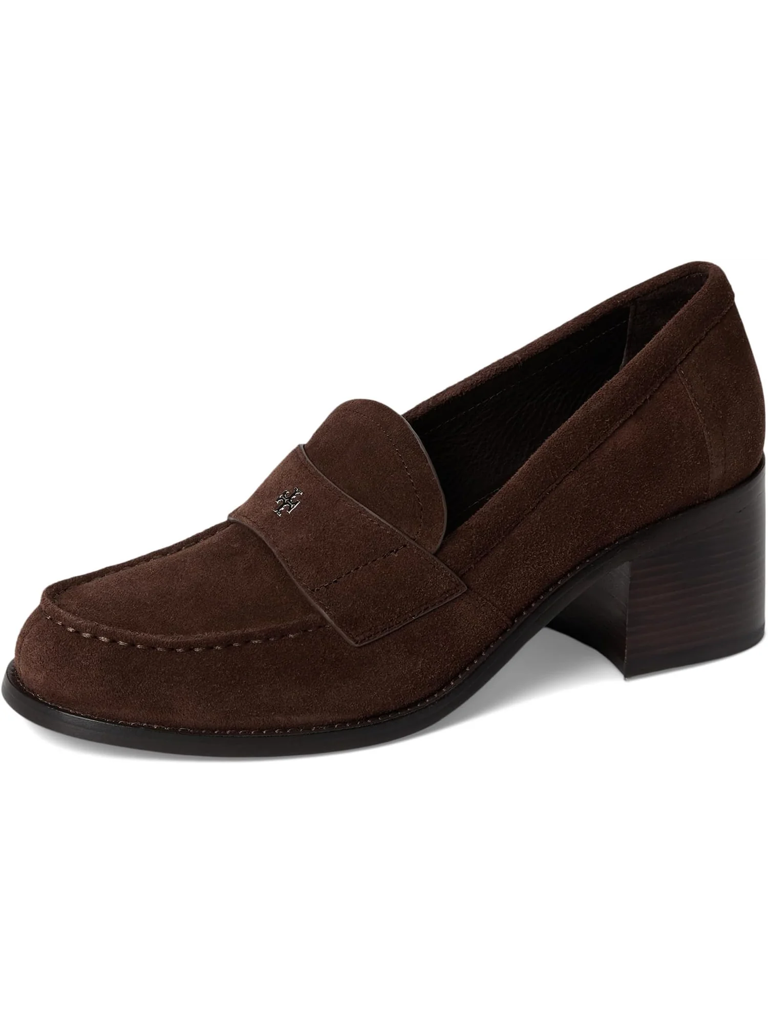 Лоферы Tory Burch Classic Heeled Loafers 55mm — изображение 7 из 7, коричневый