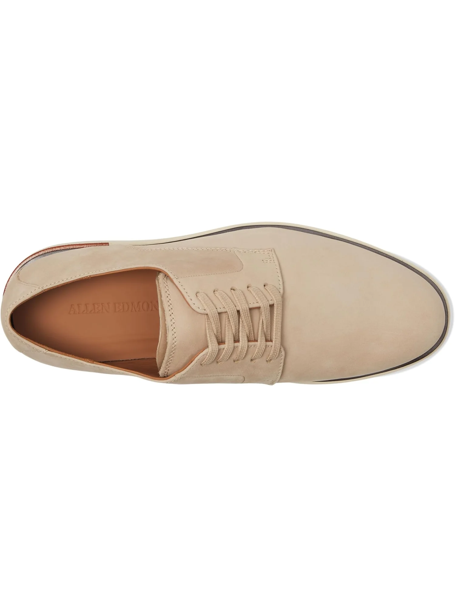 Оксфорды Allen Edmonds Carson Derby Shoes — изображение 2 из 7, песочный
