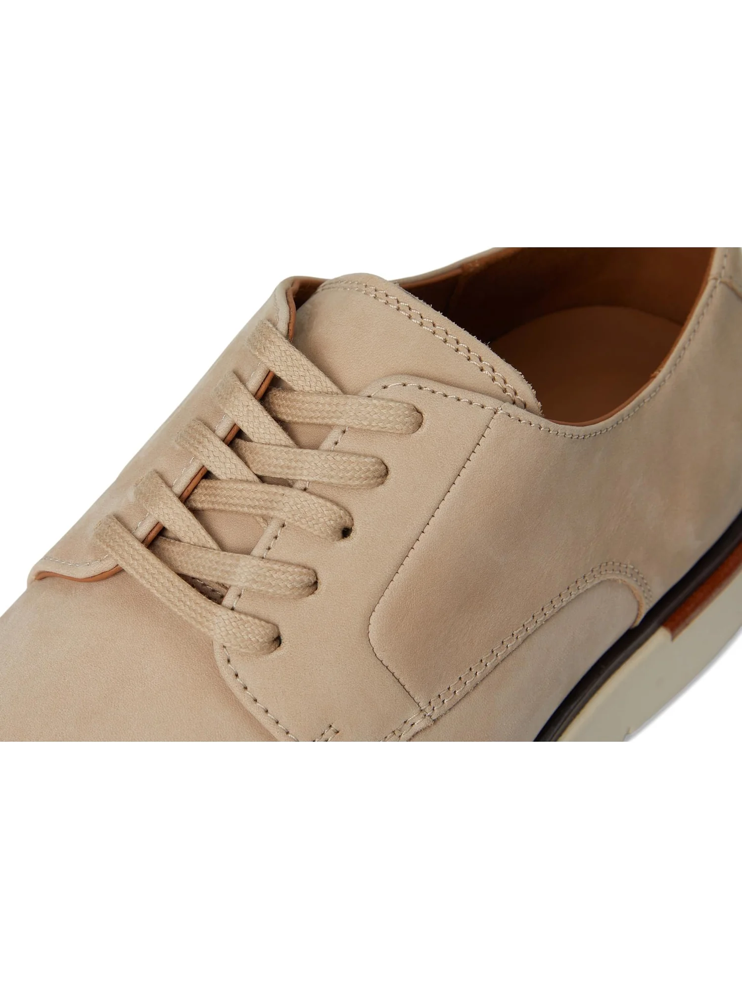 Оксфорды Allen Edmonds Carson Derby Shoes — изображение 6 из 7, песочный