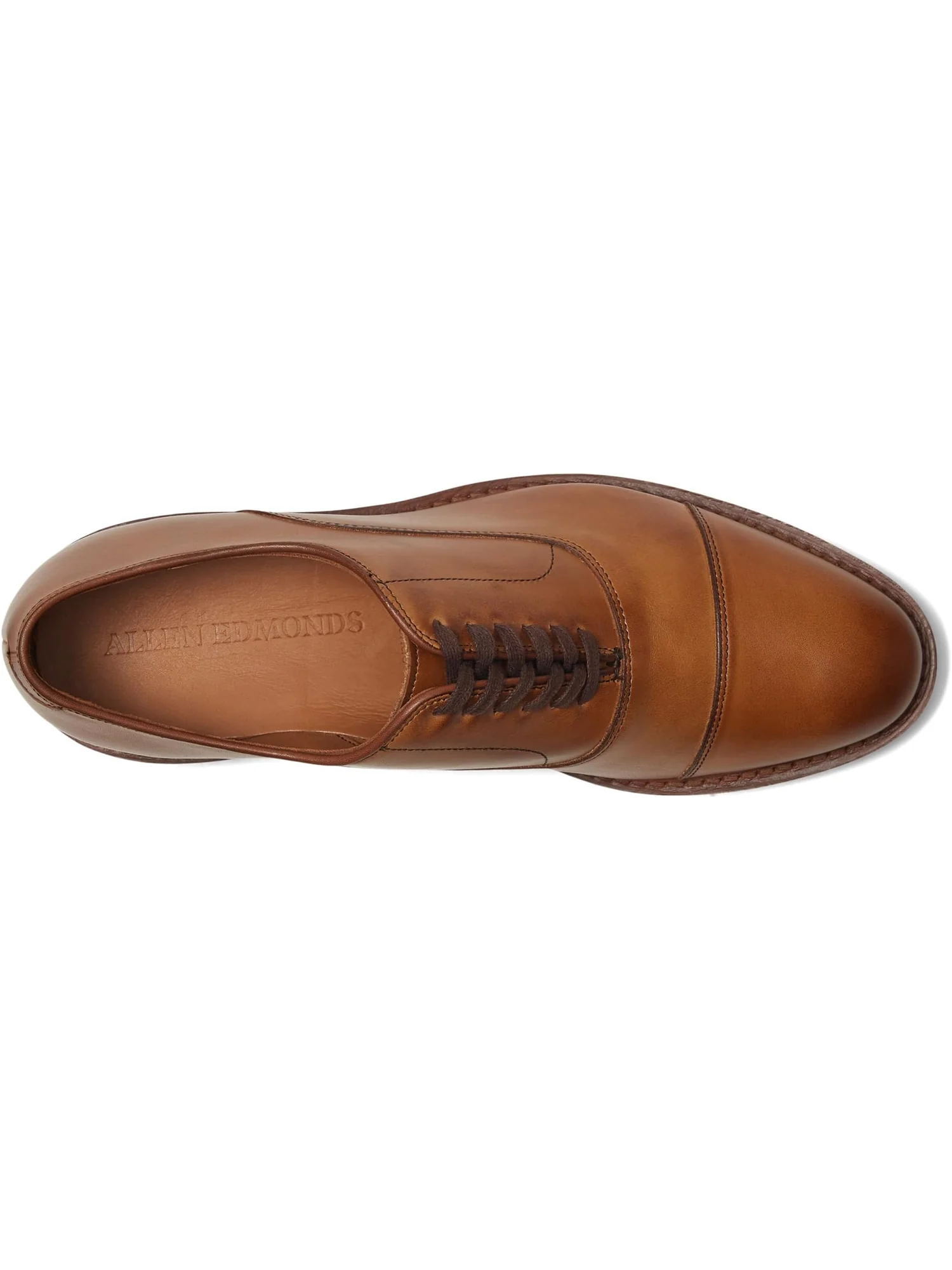 Оксфорды Allen Edmonds Park Verse Oxford Shoes — изображение 2 из 7, грецкий орех