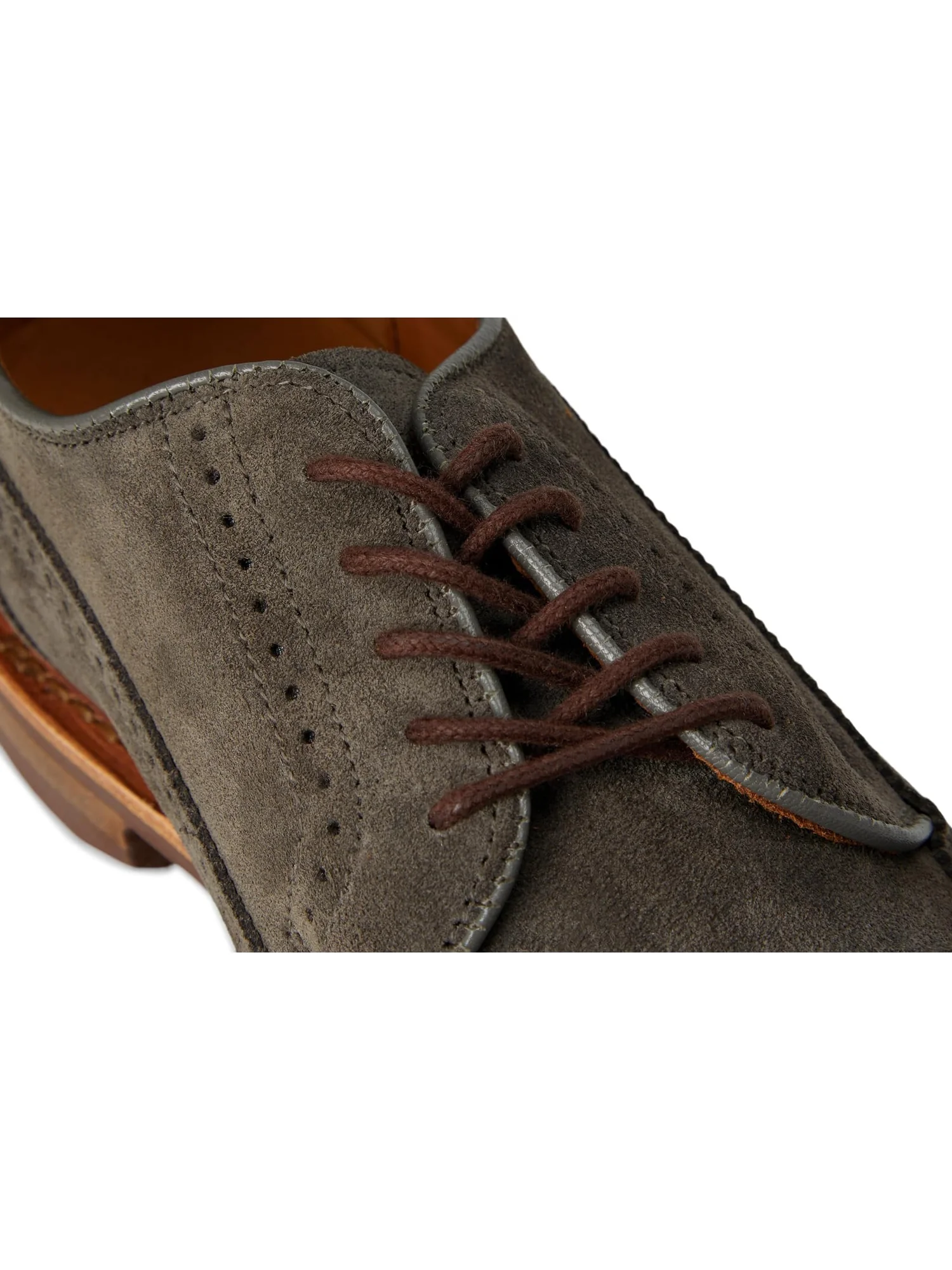 Оксфорды Allen Edmonds Winstonmok Derby Shoes — изображение 6 из 7, серый