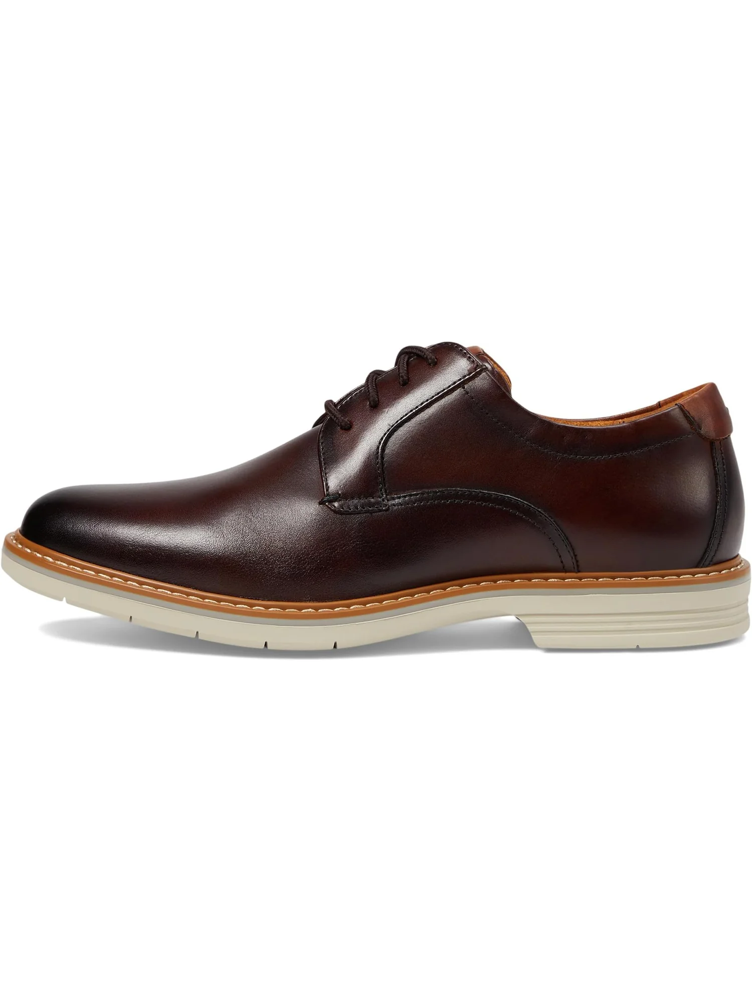 Мужские оксфорды Florsheim Norwalk Plain Toe — изображение 4 из 6, коричневый