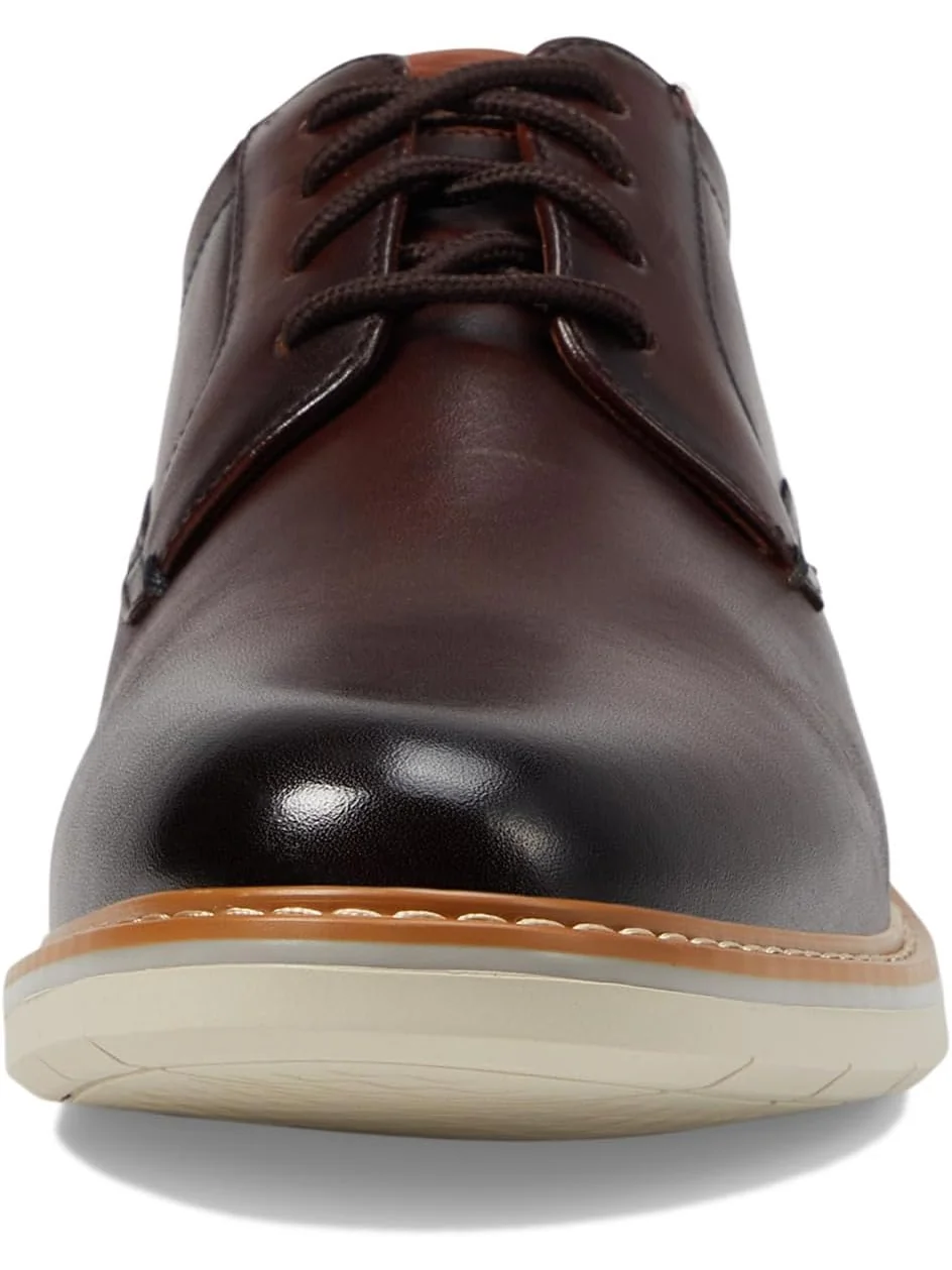 Мужские оксфорды Florsheim Norwalk Plain Toe — изображение 6 из 6, коричневый