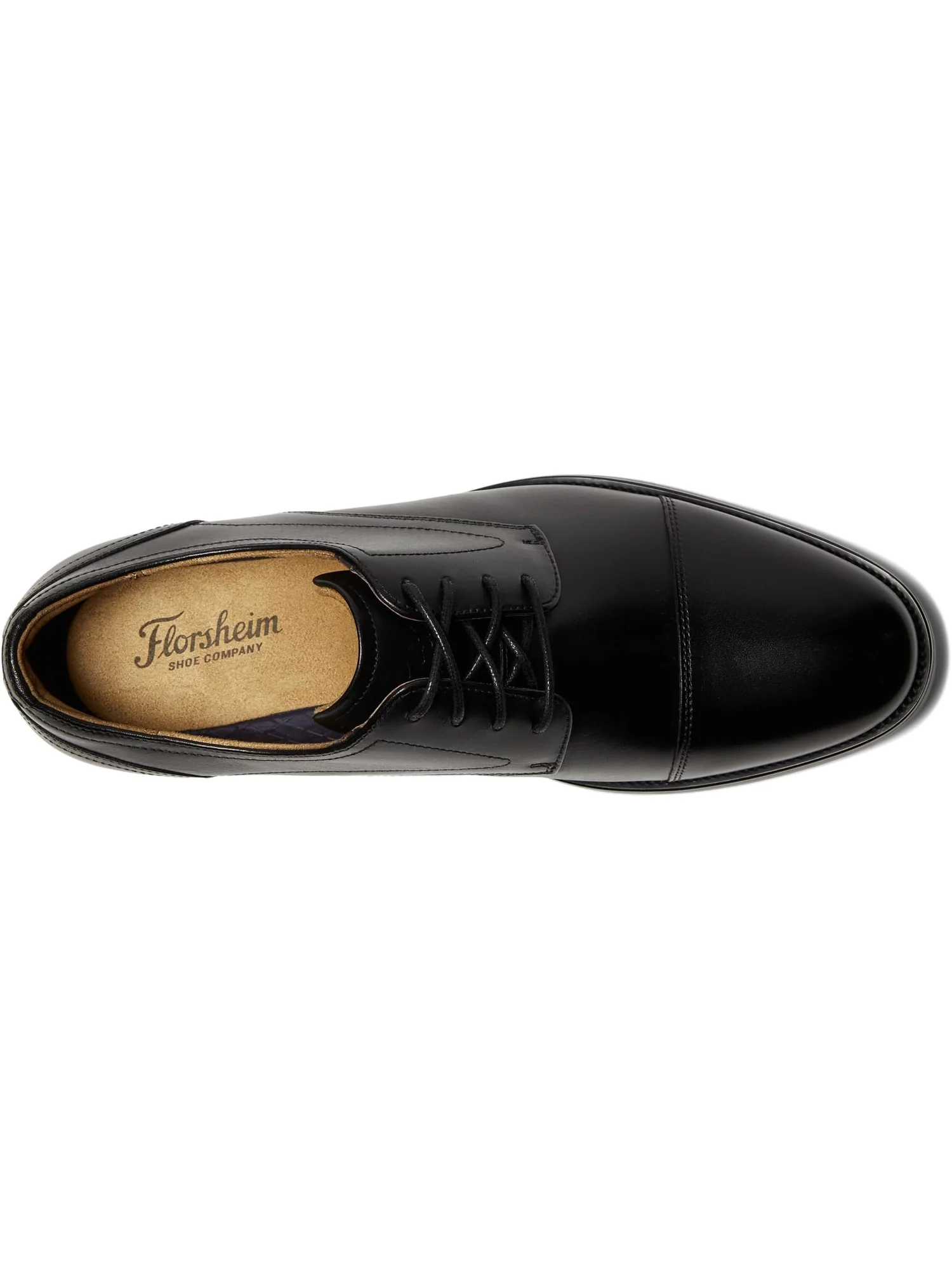 Оксфорды Florsheim Rucci Cap Toe Oxford — изображение 2 из 6, черный/черный