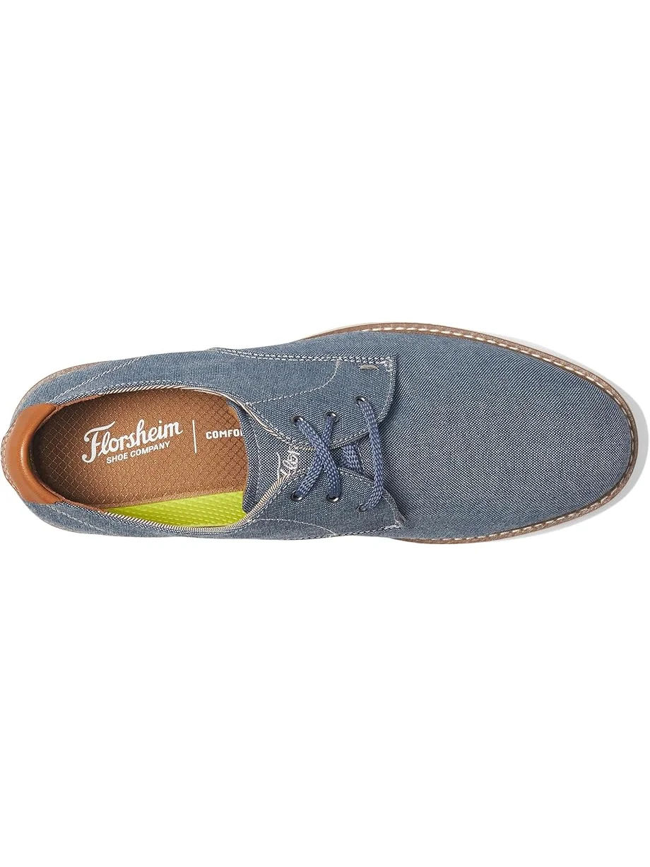 Мужские оксфорды Florsheim Vibe Canvas Plain Toe — изображение 2 из 6, синий
