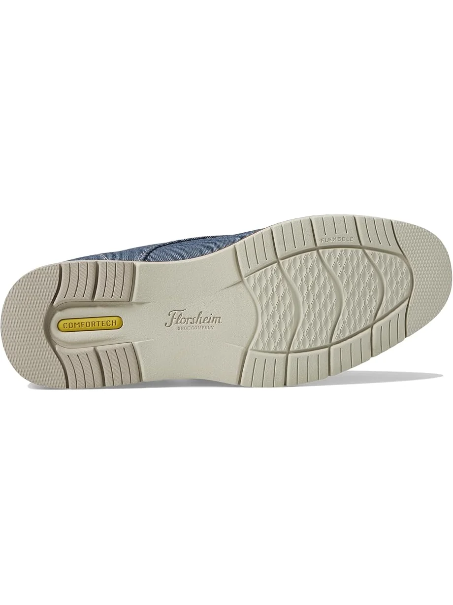 Мужские оксфорды Florsheim Vibe Canvas Plain Toe — изображение 3 из 6, синий
