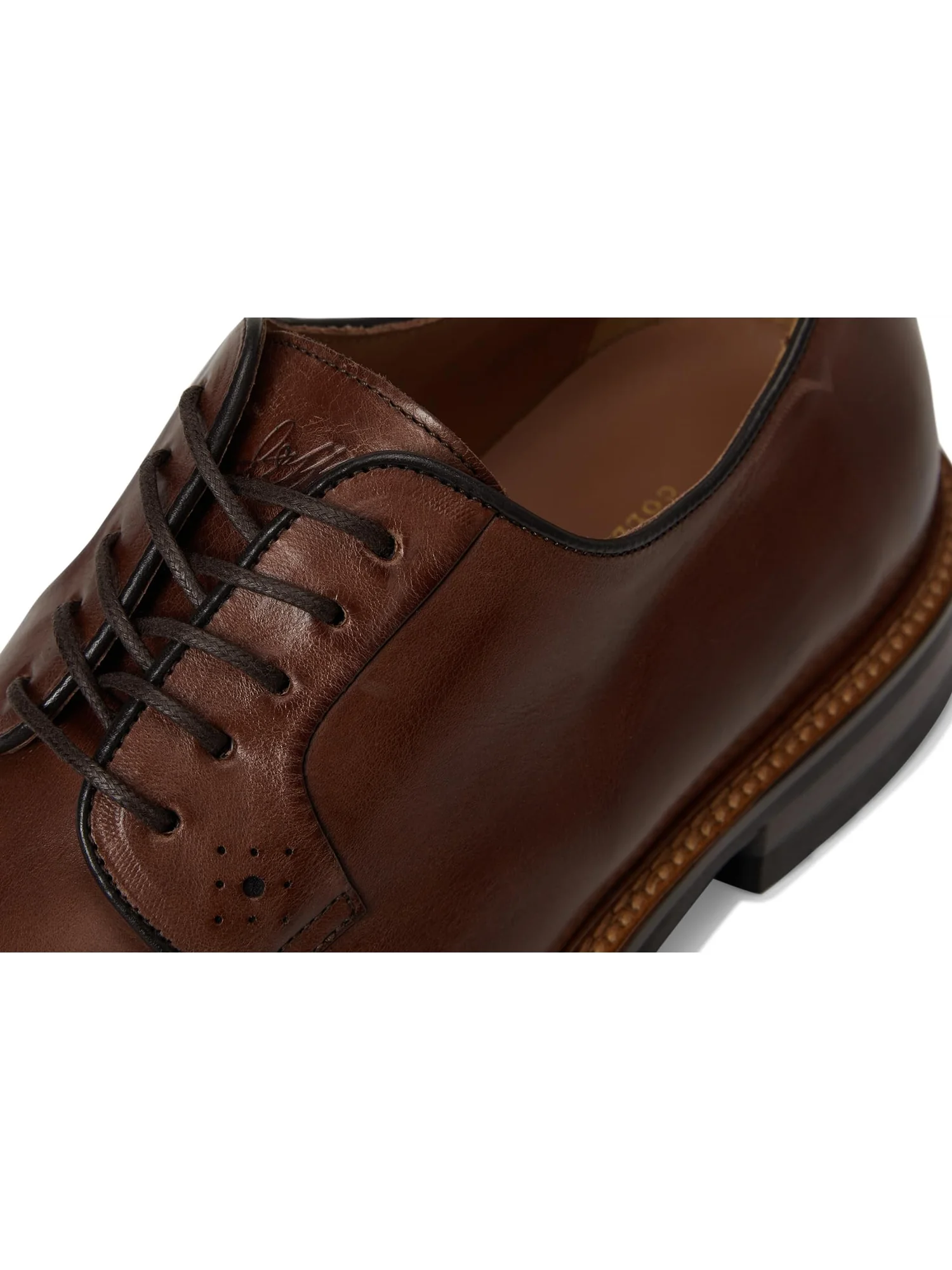 Оксфорды Johnston & Murphy Collection Men's Hartford Plain Toe — изображение 6 из 7, бежевый
