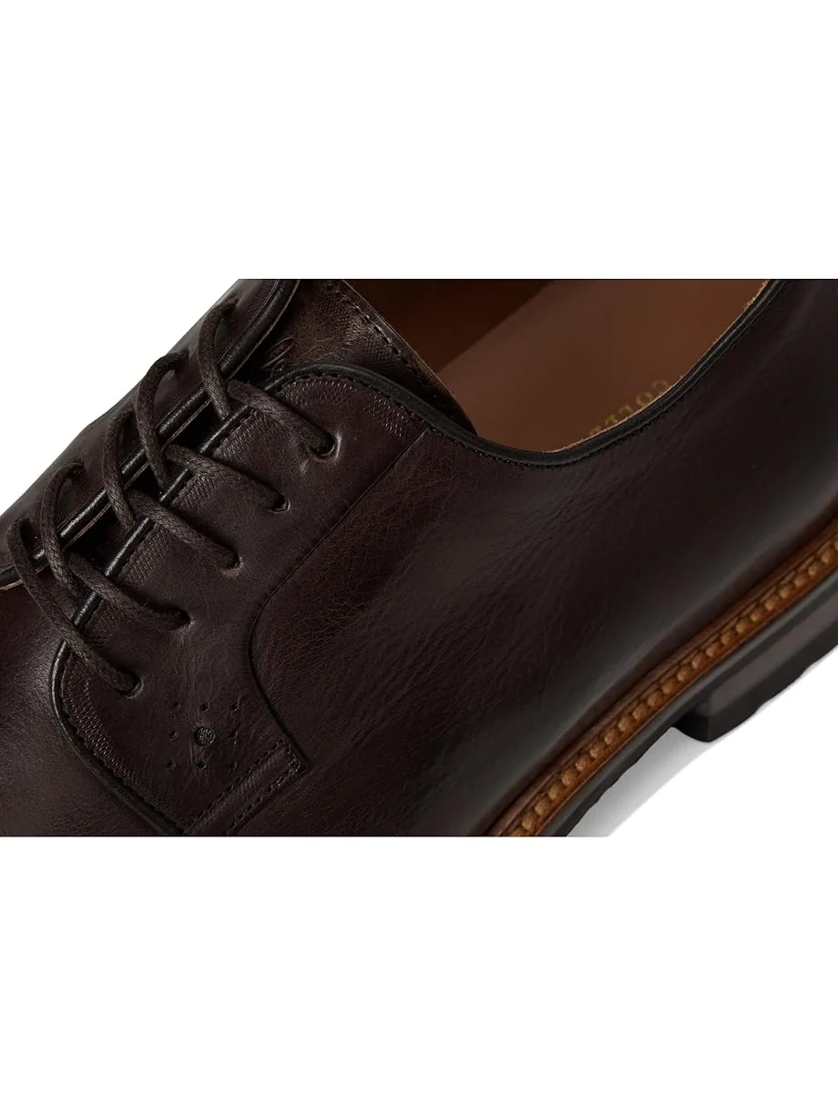 Мужские оксфорды Johnston & Murphy Collection Hartford Plain Toe — изображение 6 из 7, темный коричневый