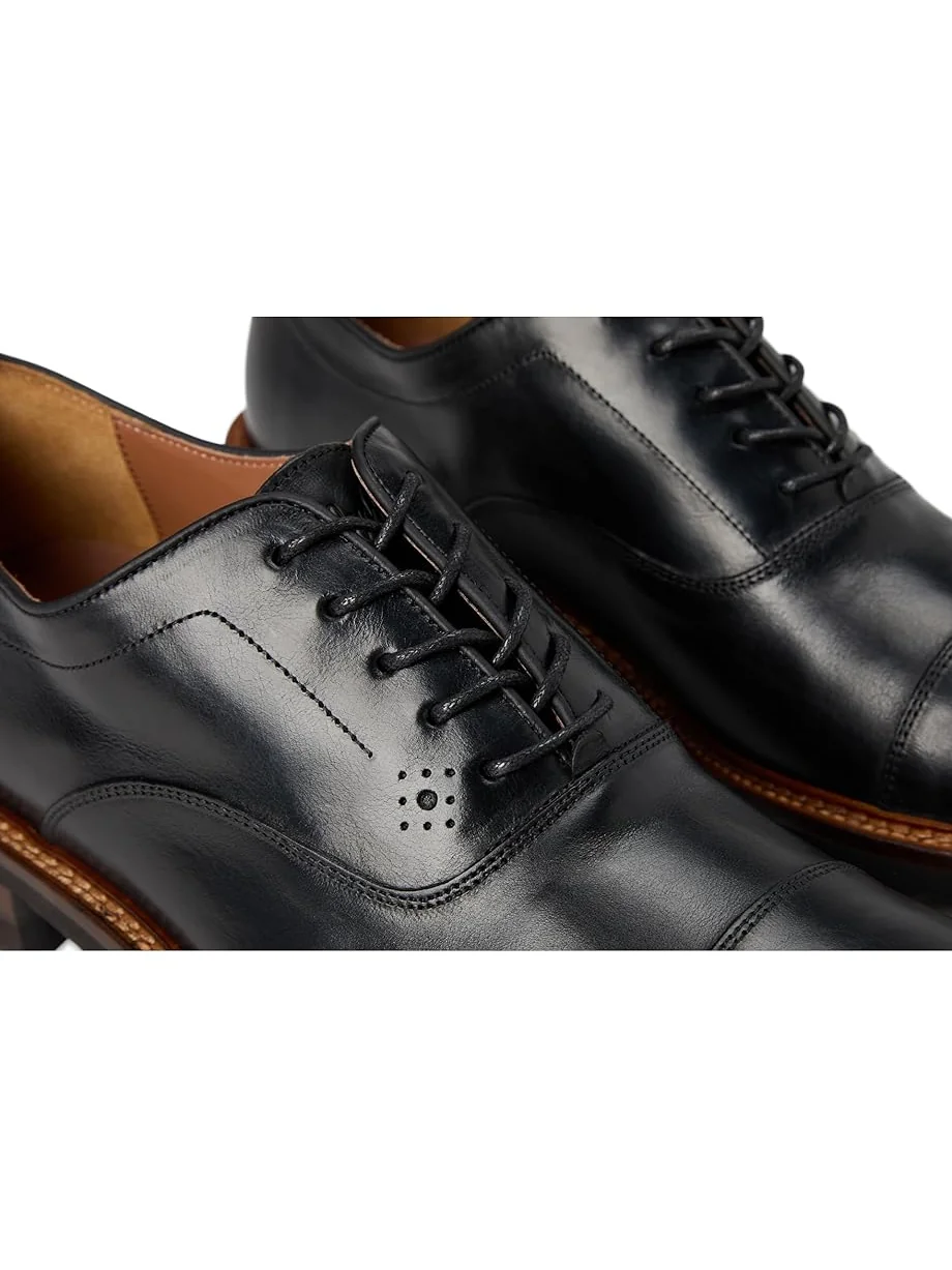 Мужские оксфорды Johnston & Murphy Collection Hartford Cap Toe — изображение 6 из 7, черный