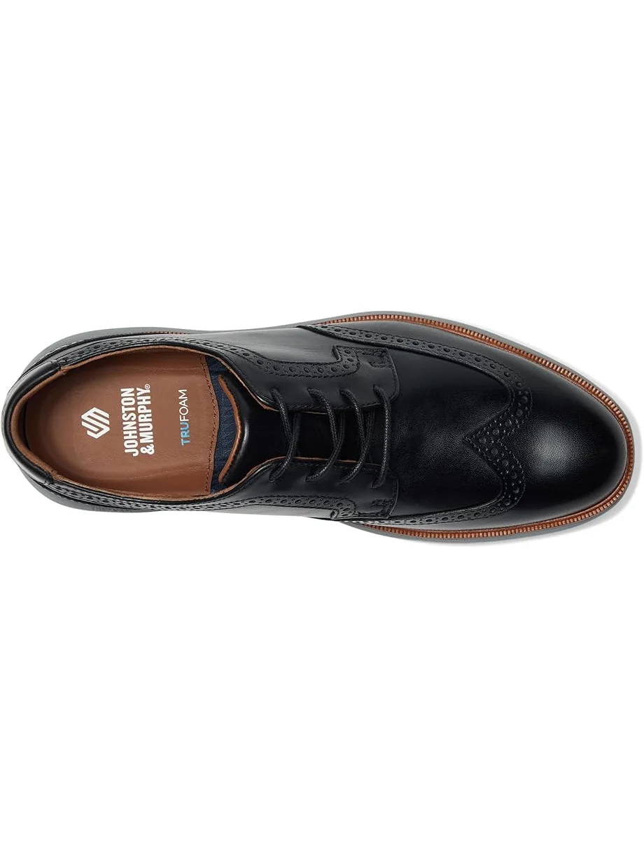 Мужские оксфорды Johnston & Murphy Larkin Wingtip — изображение 2 из 7, черный