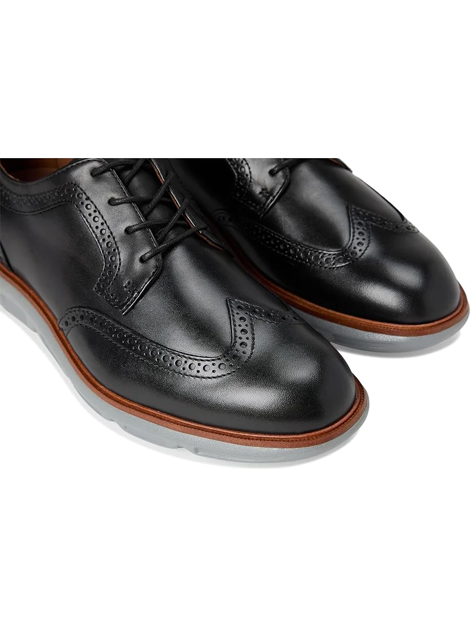 Мужские оксфорды Johnston & Murphy Larkin Wingtip — изображение 6 из 7, черный