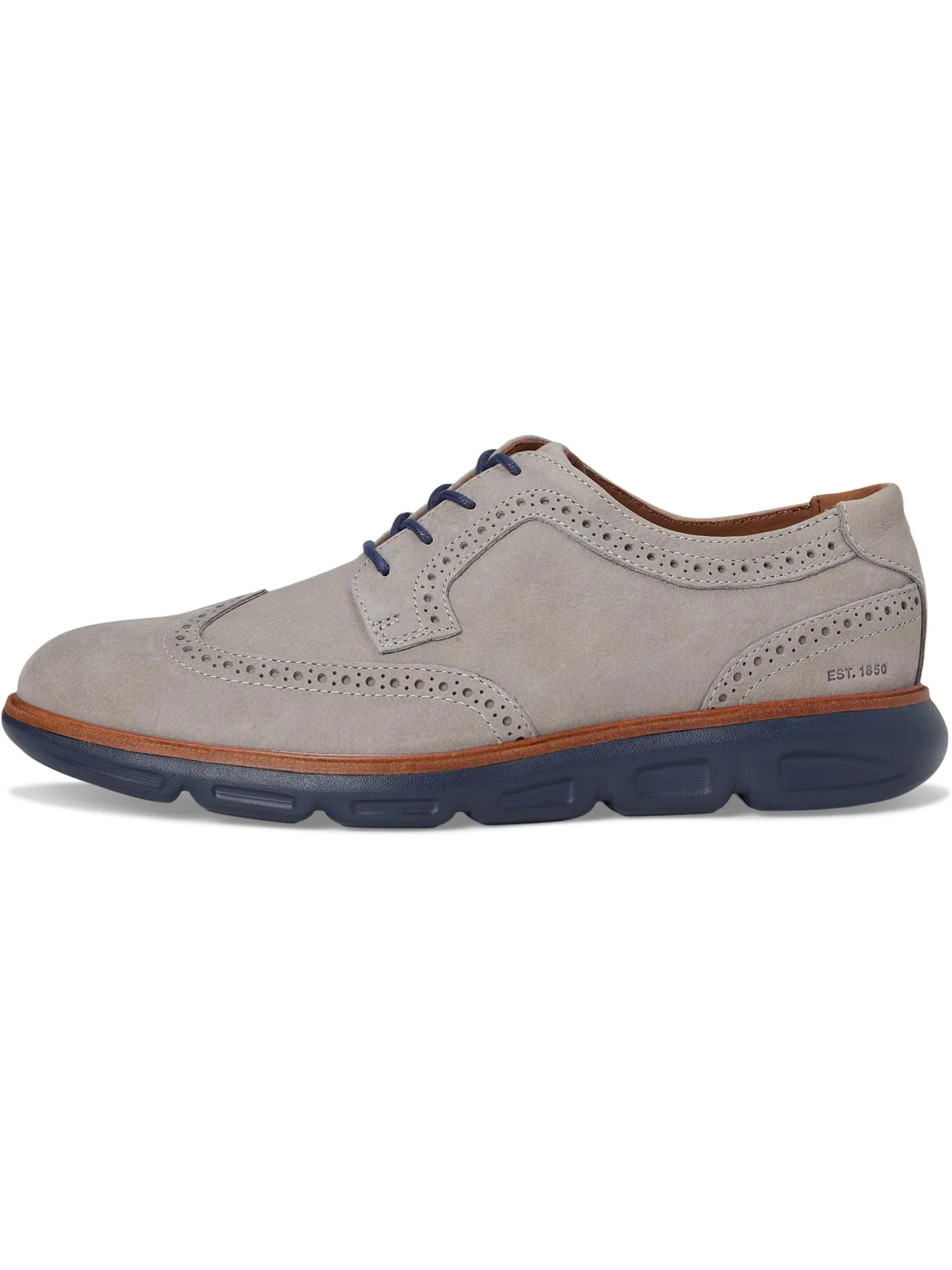 Оксфорды Johnston & Murphy Men's Larkin Wingtip — изображение 4 из 7, серый