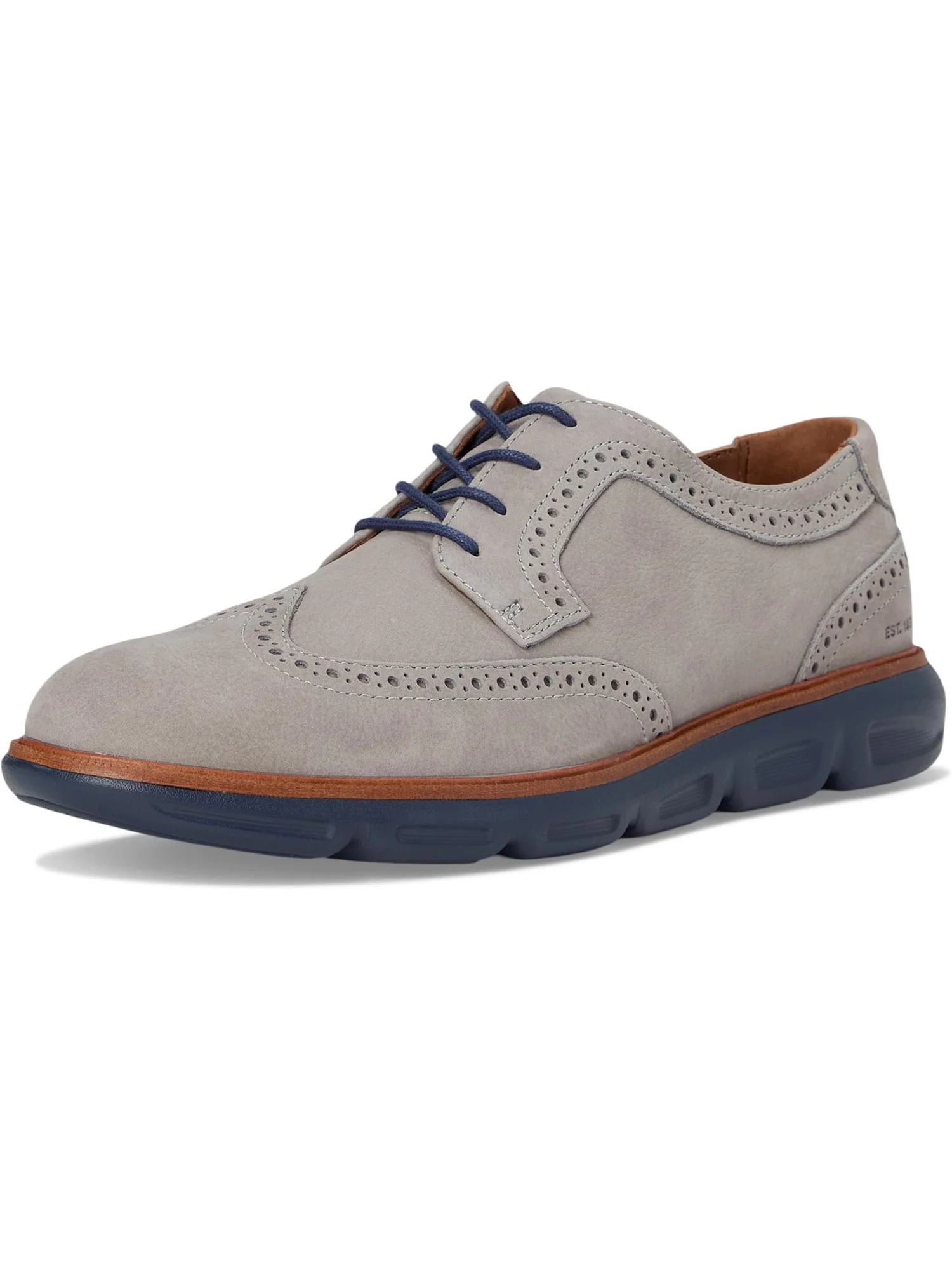 Оксфорды Johnston & Murphy Men's Larkin Wingtip — изображение 7 из 7, серый