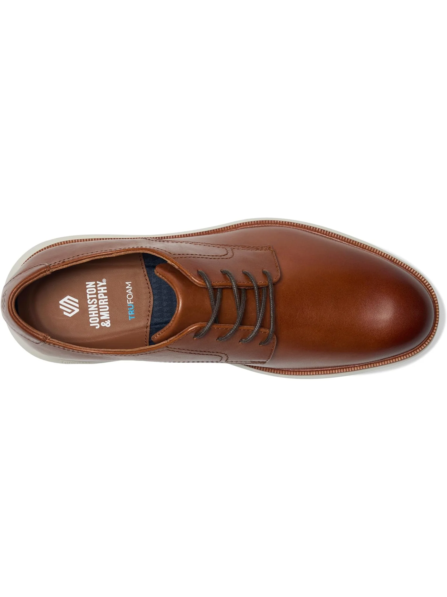 Оксфорды Johnston & Murphy Larkin Plain Toe — изображение 2 из 7, бежевый