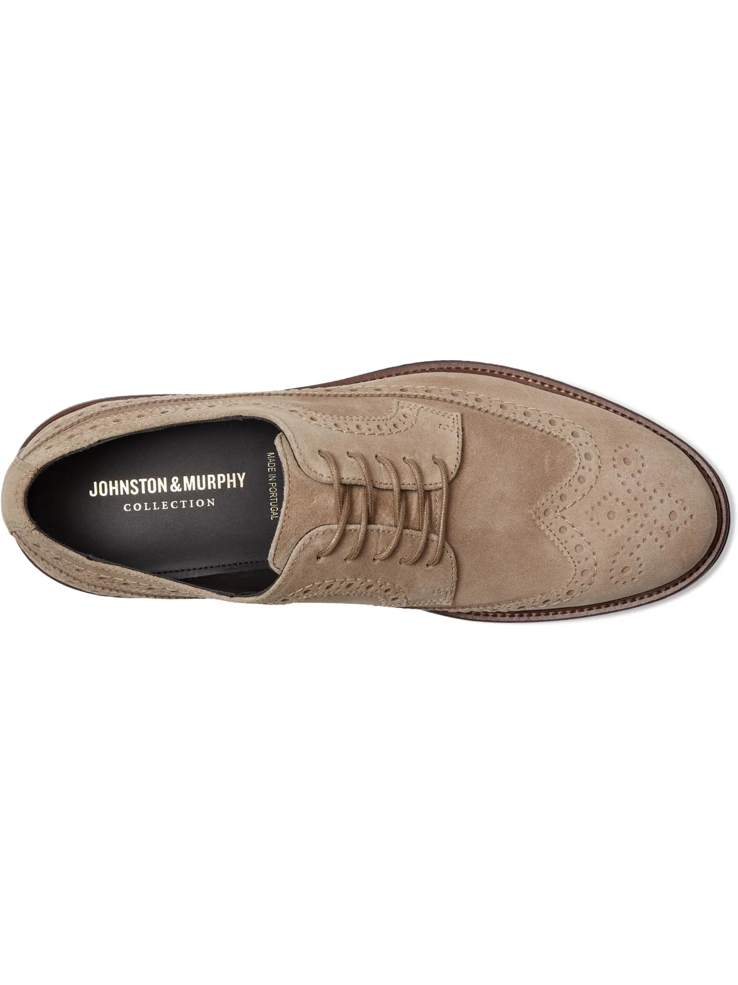 Оксфорды Johnston & Murphy Collection Jenson Longwing — изображение 2 из 7, тауп