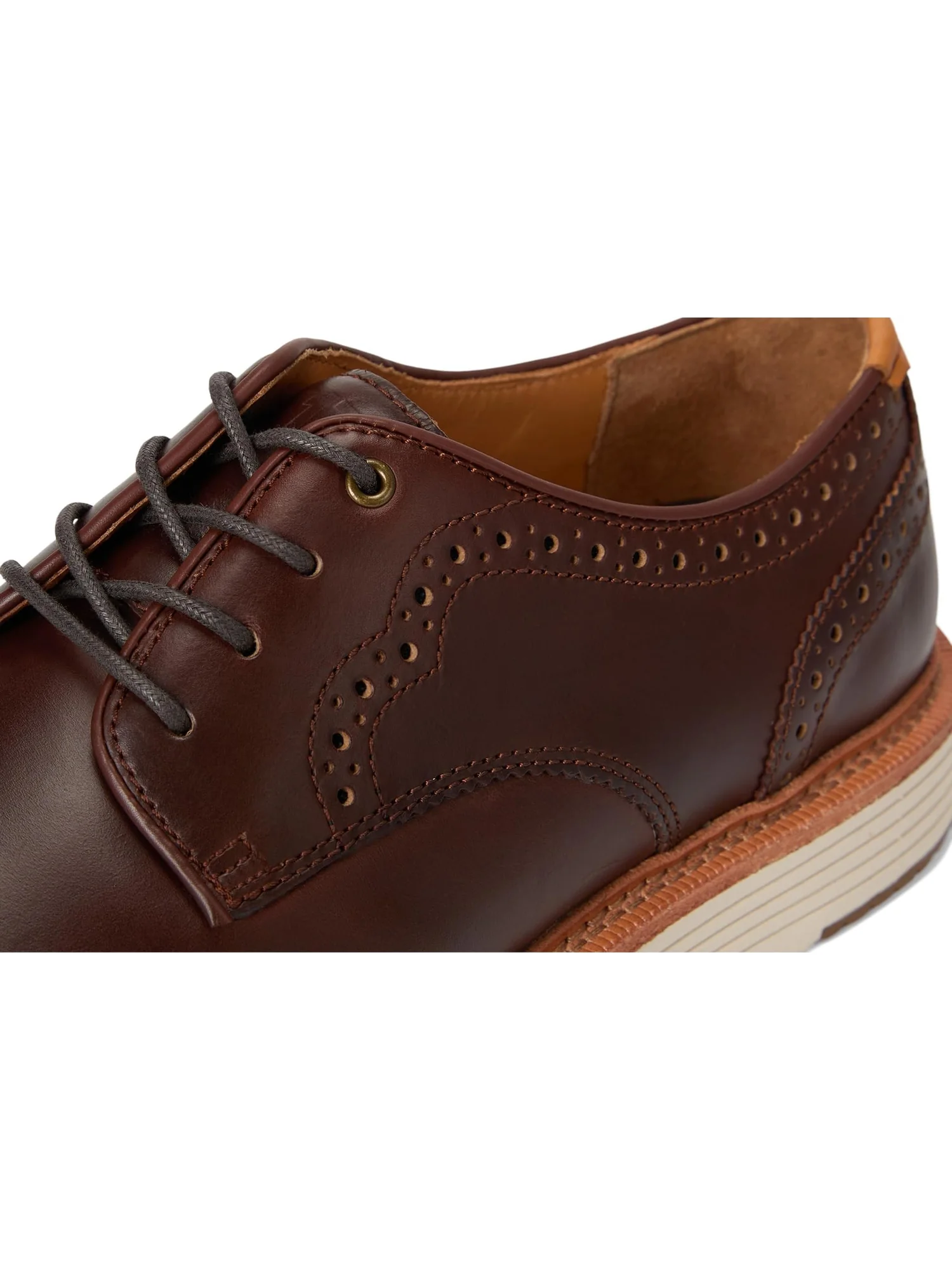 Оксфорды Johnston & Murphy Upton 175th Plain Toe — изображение 6 из 7, бежевый