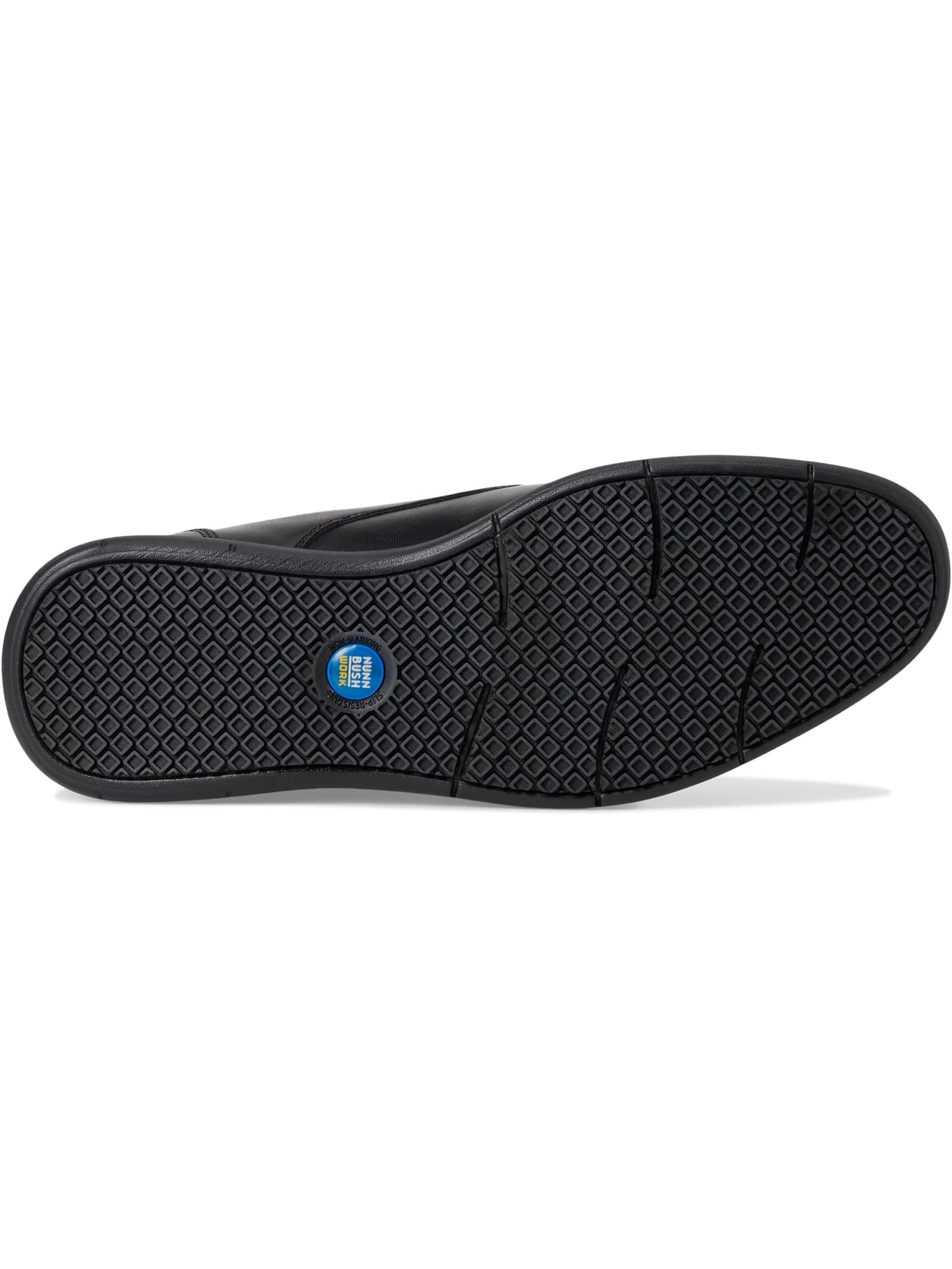 Оксфорды Nunn Bush Chase Slip Resistant Work Slip-On for Restaurant Food Service & Hospitality — изображение 3 из 7, черный