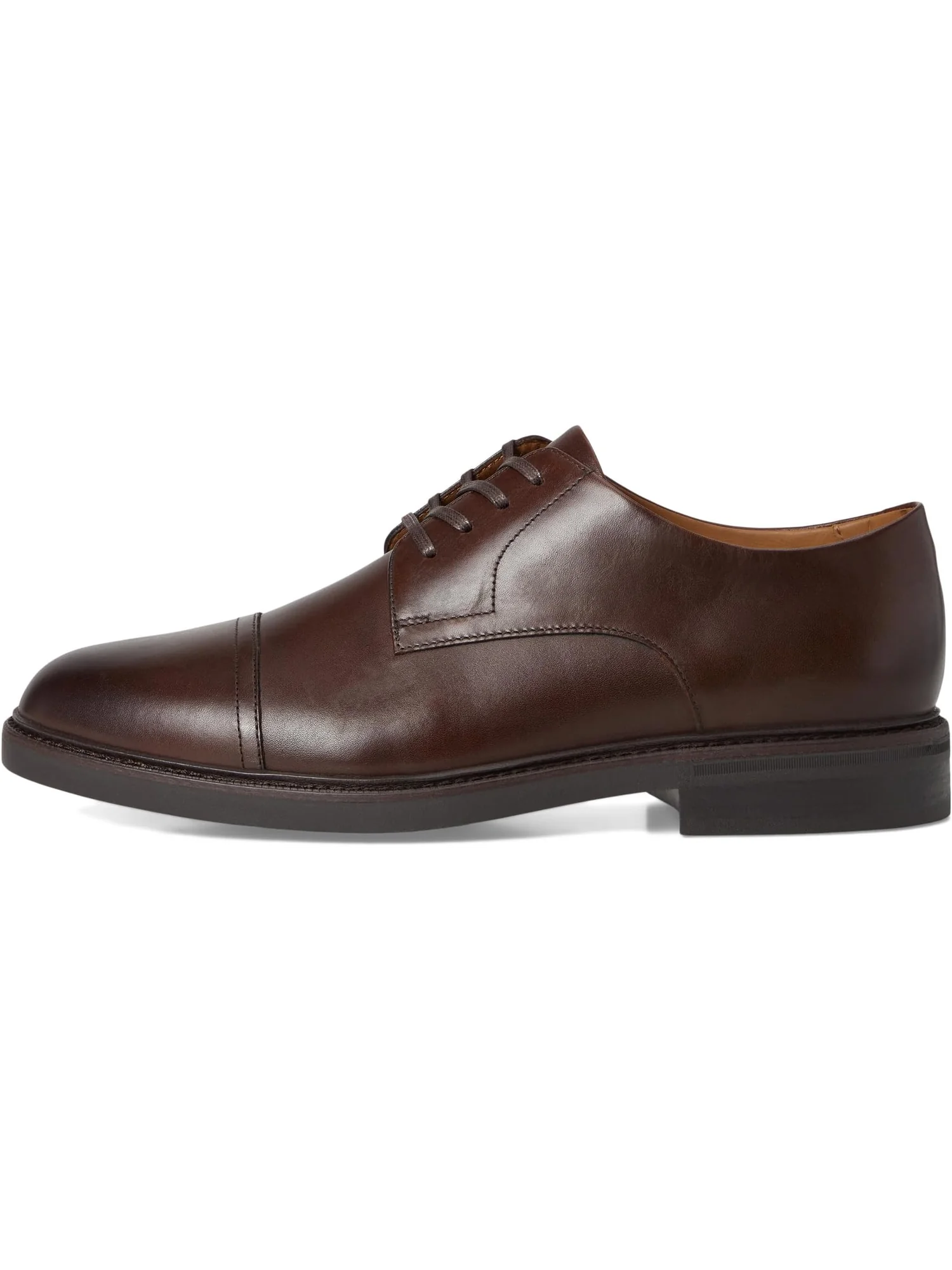 Оксфорды Polo Ralph Lauren Asher Captoe — изображение 4 из 7, коричневый