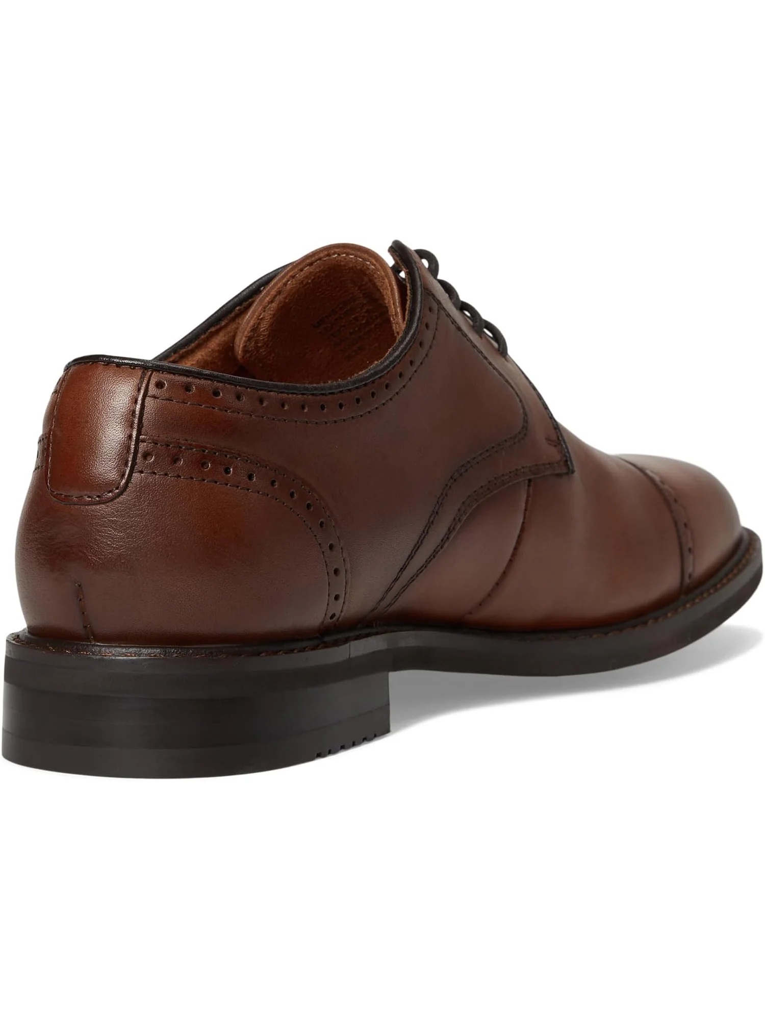 Оксфорды Stacy Adams Men's Bailey Cap Toe Lace-Up — изображение 5 из 7, бренди