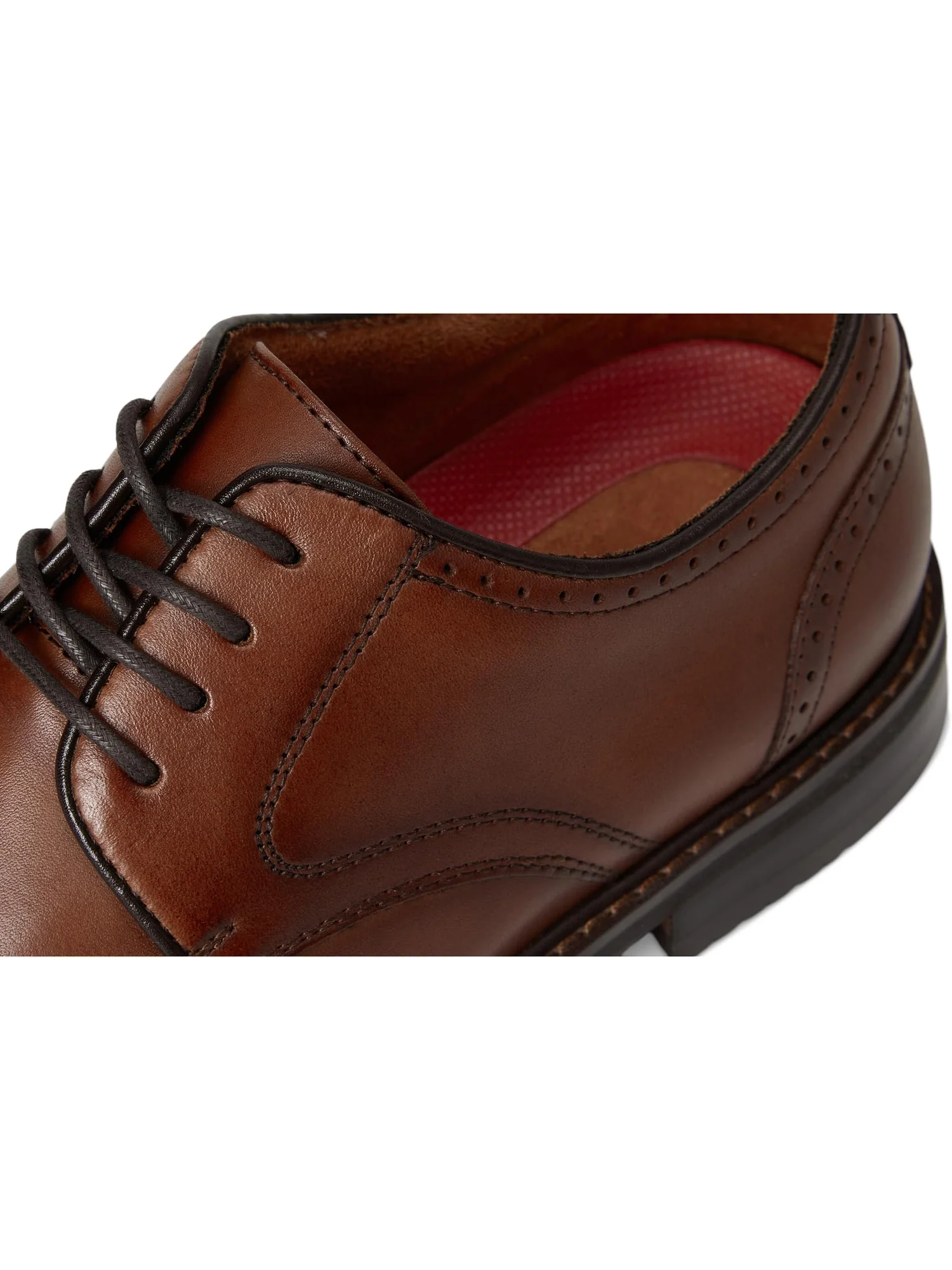 Оксфорды Stacy Adams Men's Bailey Cap Toe Lace-Up — изображение 6 из 7, бренди