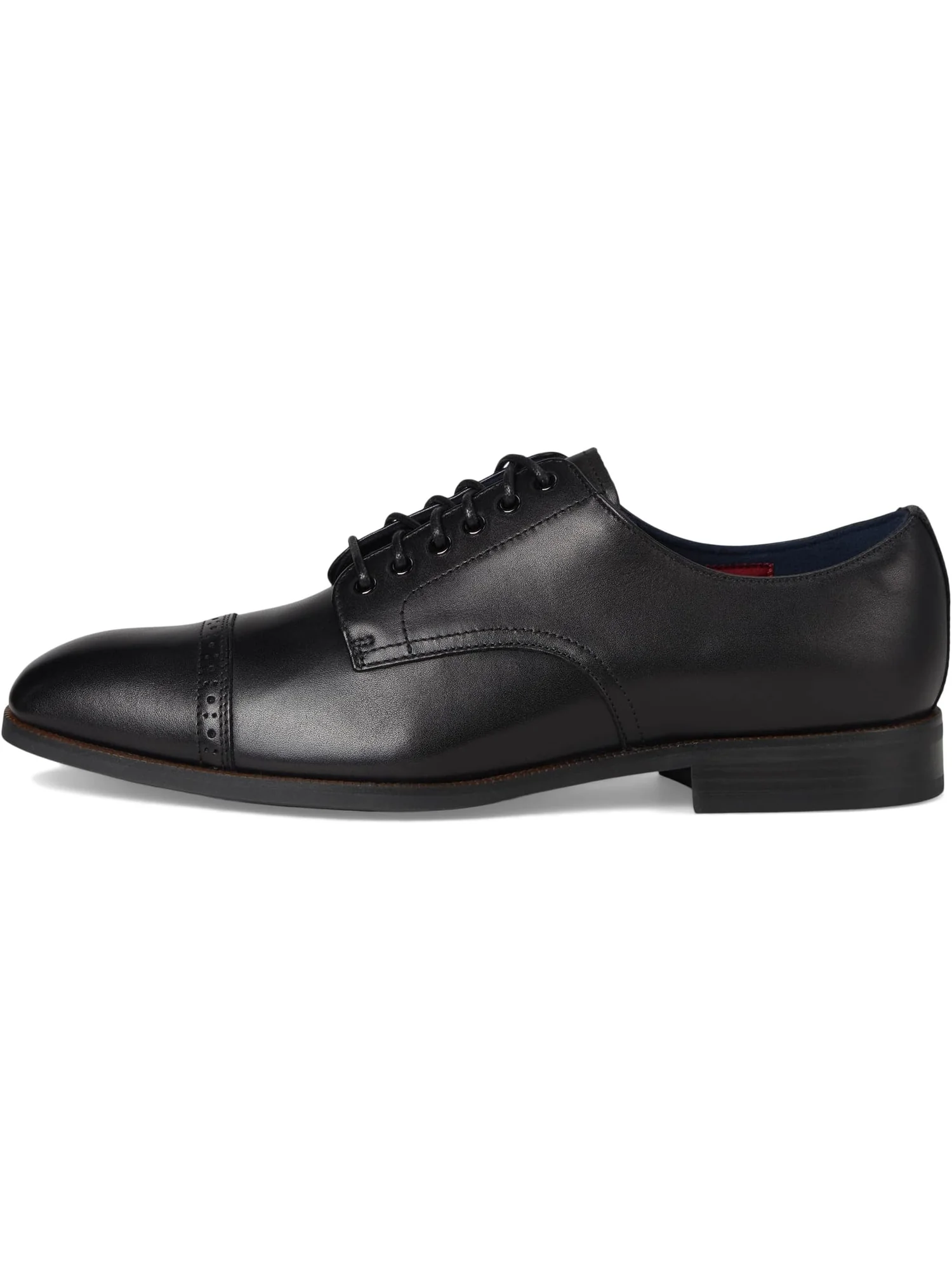 Оксфорды Stacy Adams William Cap Toe Lace-Up — изображение 4 из 7, черный