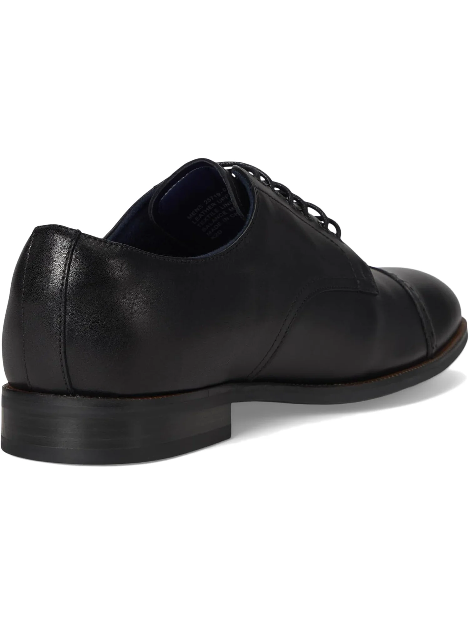 Оксфорды Stacy Adams William Cap Toe Lace-Up — изображение 5 из 7, черный