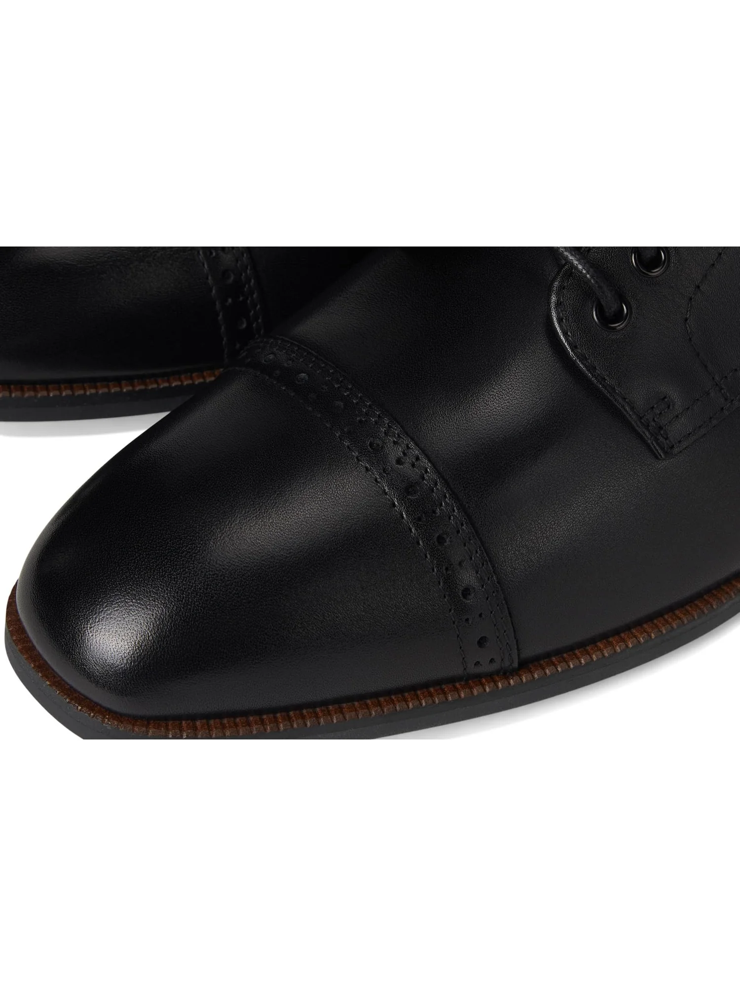 Оксфорды Stacy Adams William Cap Toe Lace-Up — изображение 6 из 7, черный