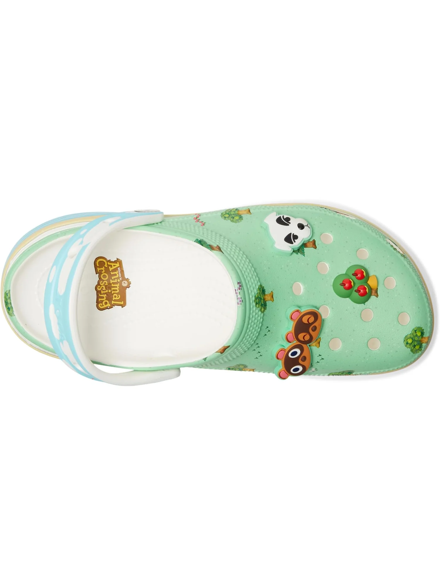 Сабо Crocs Animal Crossing Platform Clog, цвет Animal Crossing — изображение 2 из 7