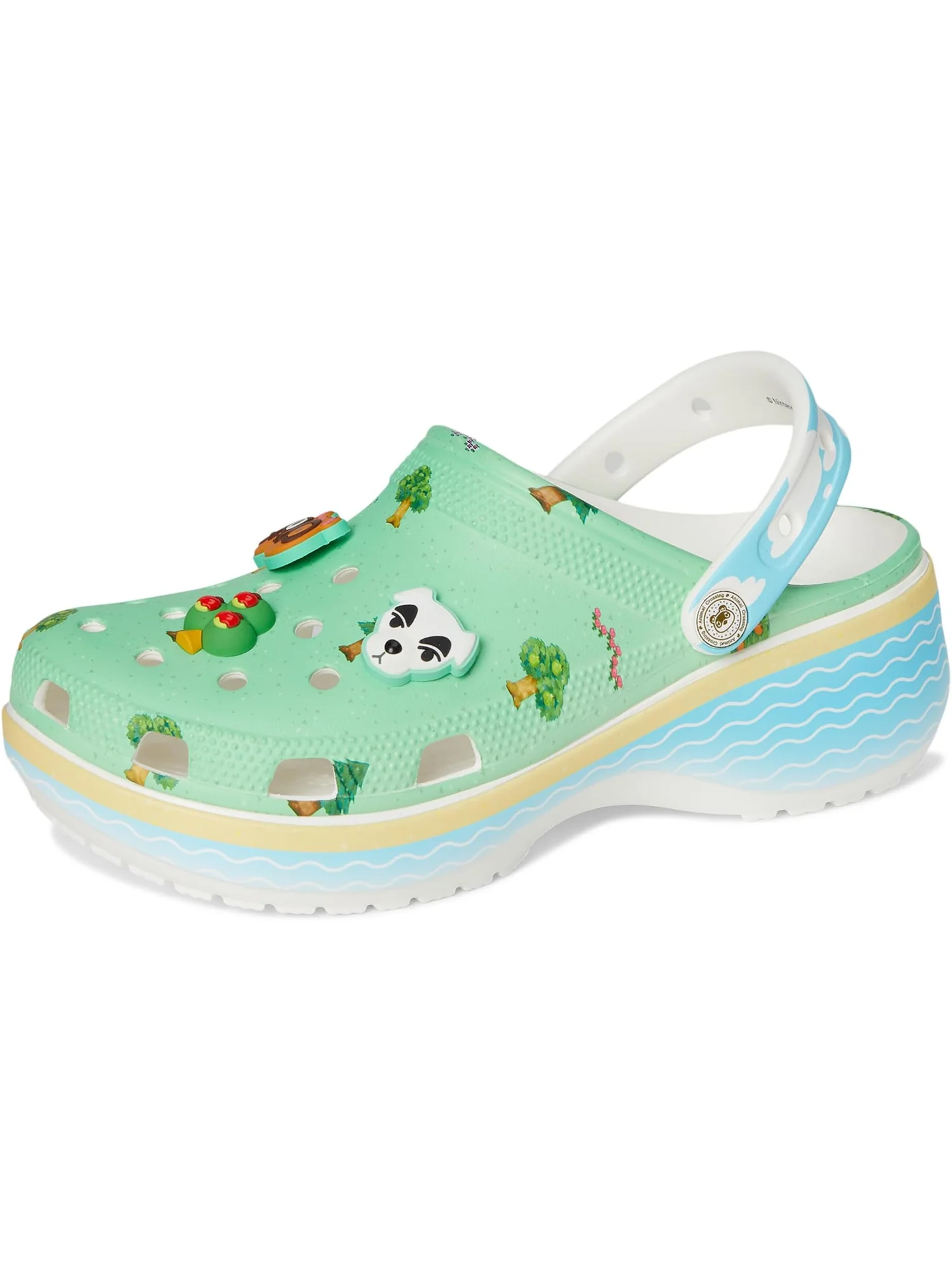 Сабо Crocs Animal Crossing Platform Clog, цвет Animal Crossing — изображение 7 из 7