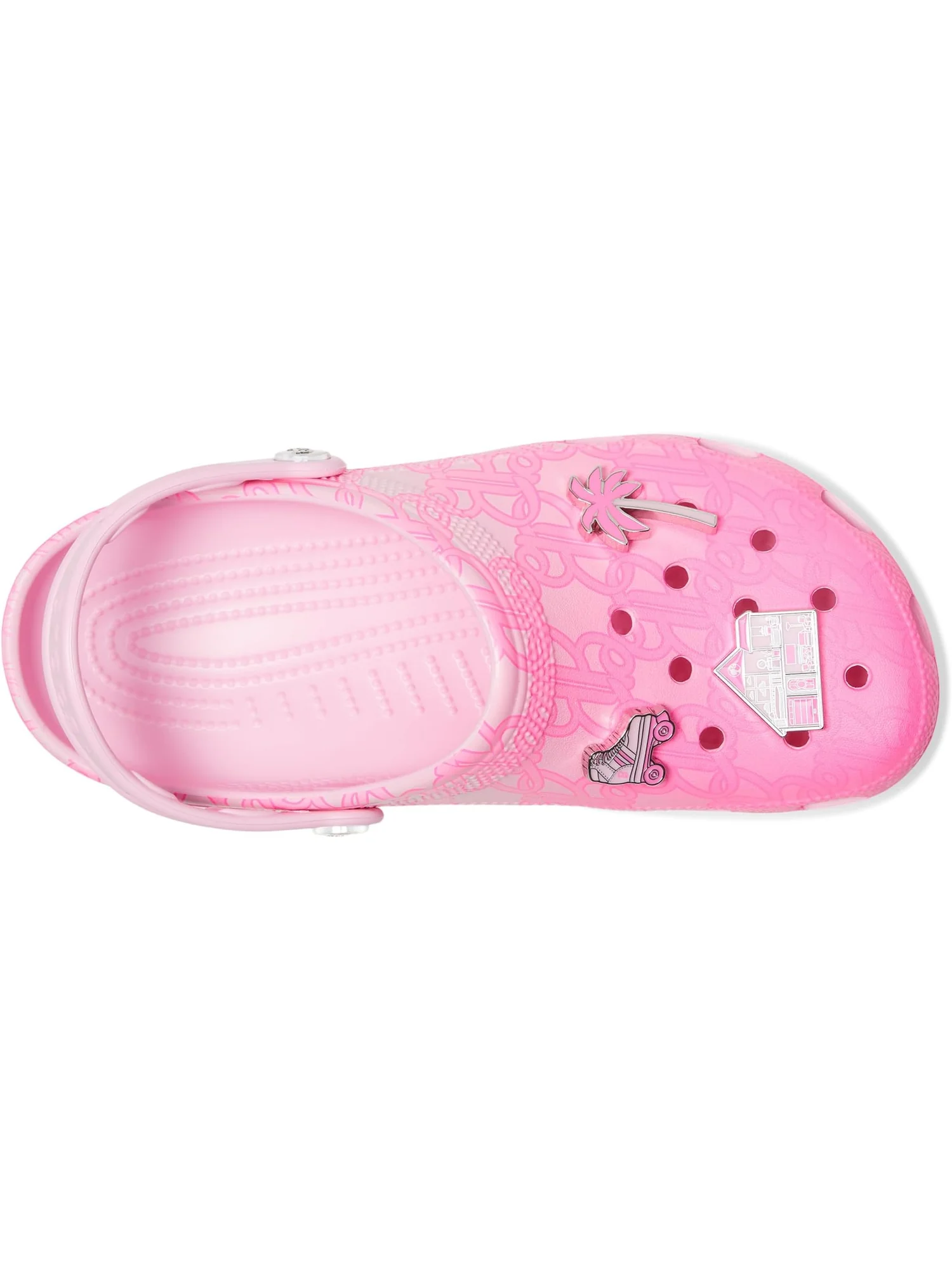 Сабо Crocs Barbie Classic Clog — изображение 2 из 7, разноцветный