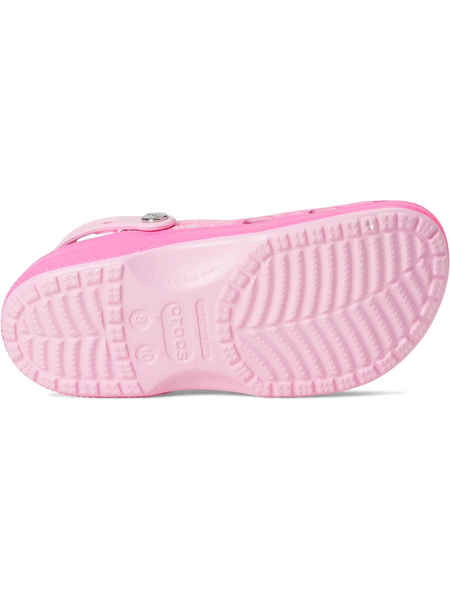 Сабо Crocs Barbie Classic Clog — изображение 3 из 7, разноцветный