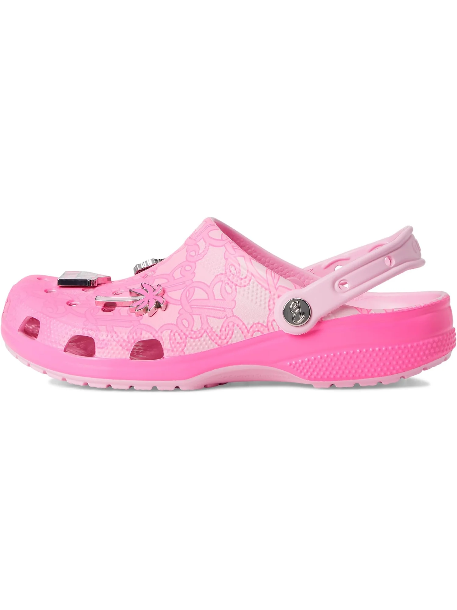 Сабо Crocs Barbie Classic Clog — изображение 4 из 7, разноцветный