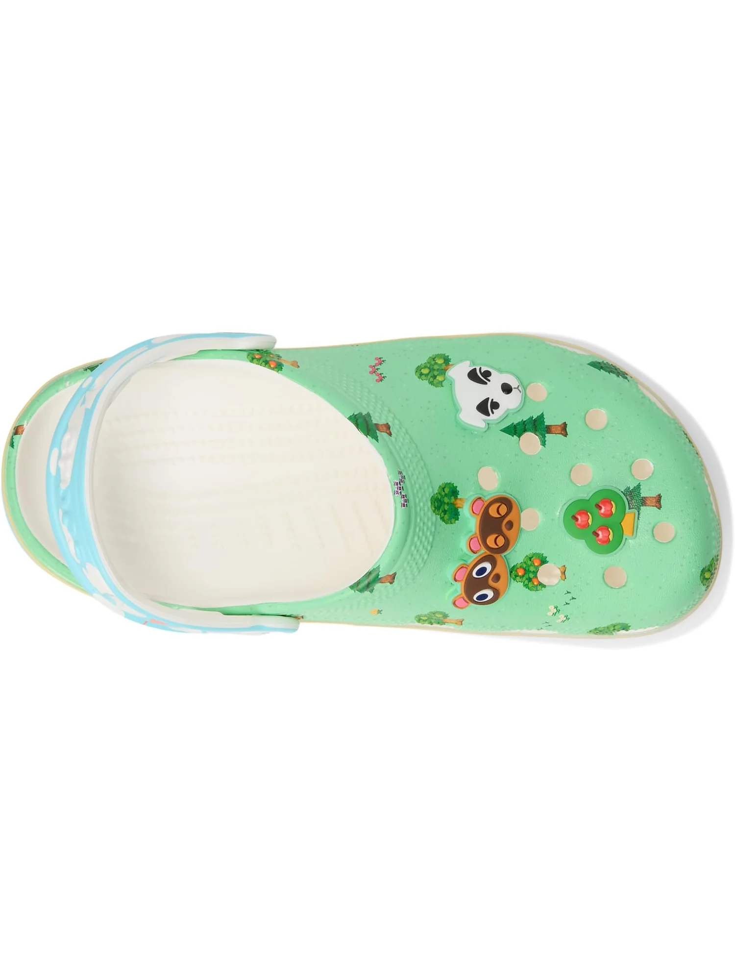 Сабо Crocs Kids Animal Crossing Classic Clogs, цвет Animal Crossing — изображение 2 из 7