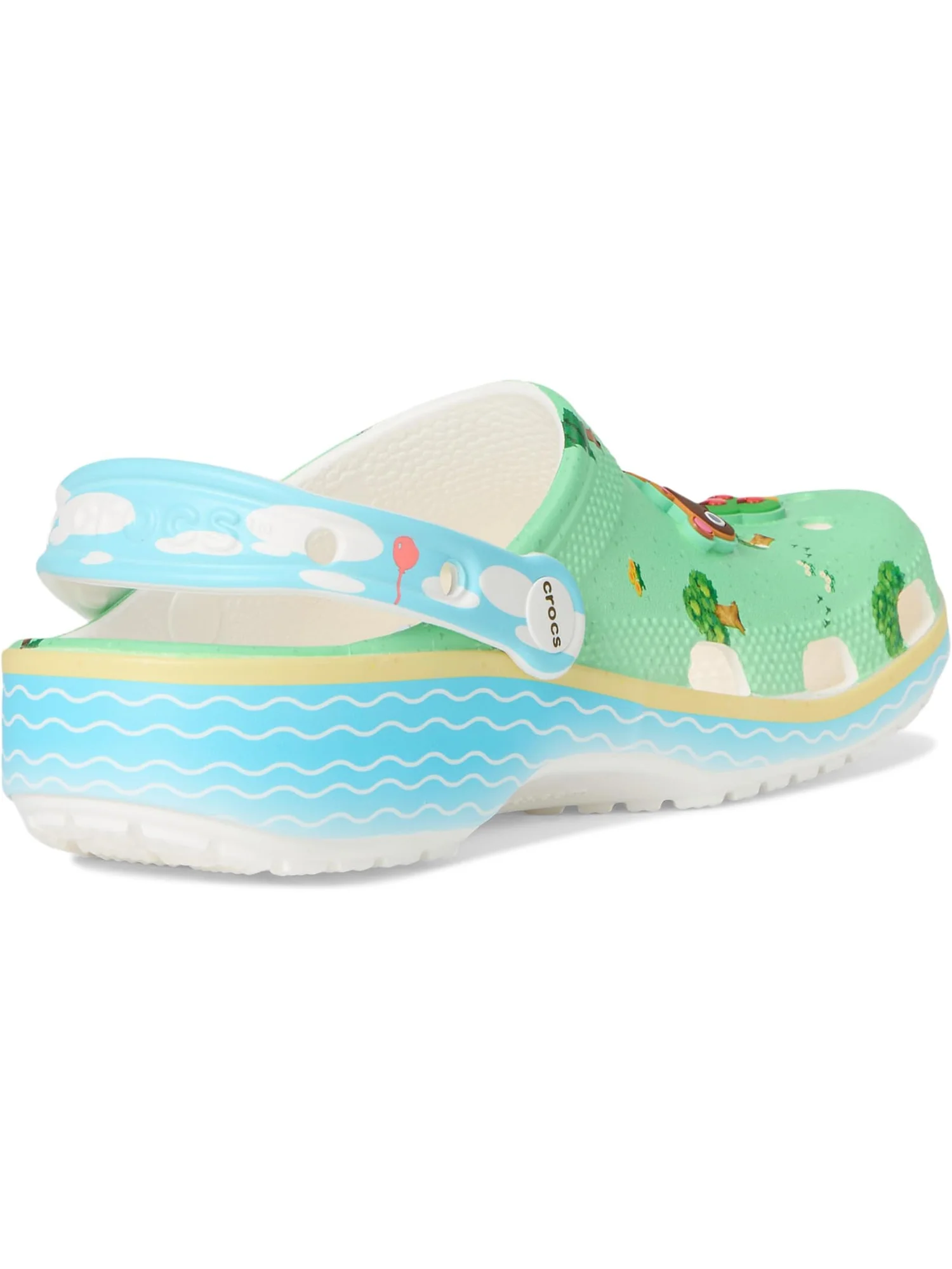 Сабо Crocs Kids Animal Crossing Classic Clogs, цвет Animal Crossing — изображение 5 из 7