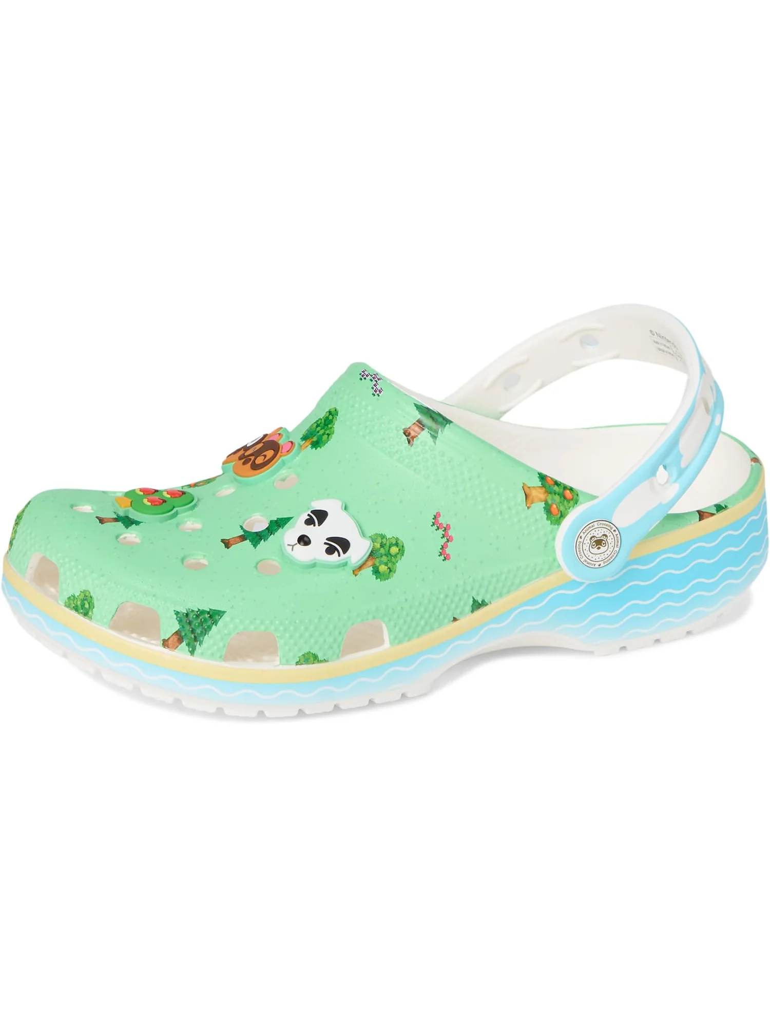 Сабо Crocs Kids Animal Crossing Classic Clogs, цвет Animal Crossing — изображение 7 из 7