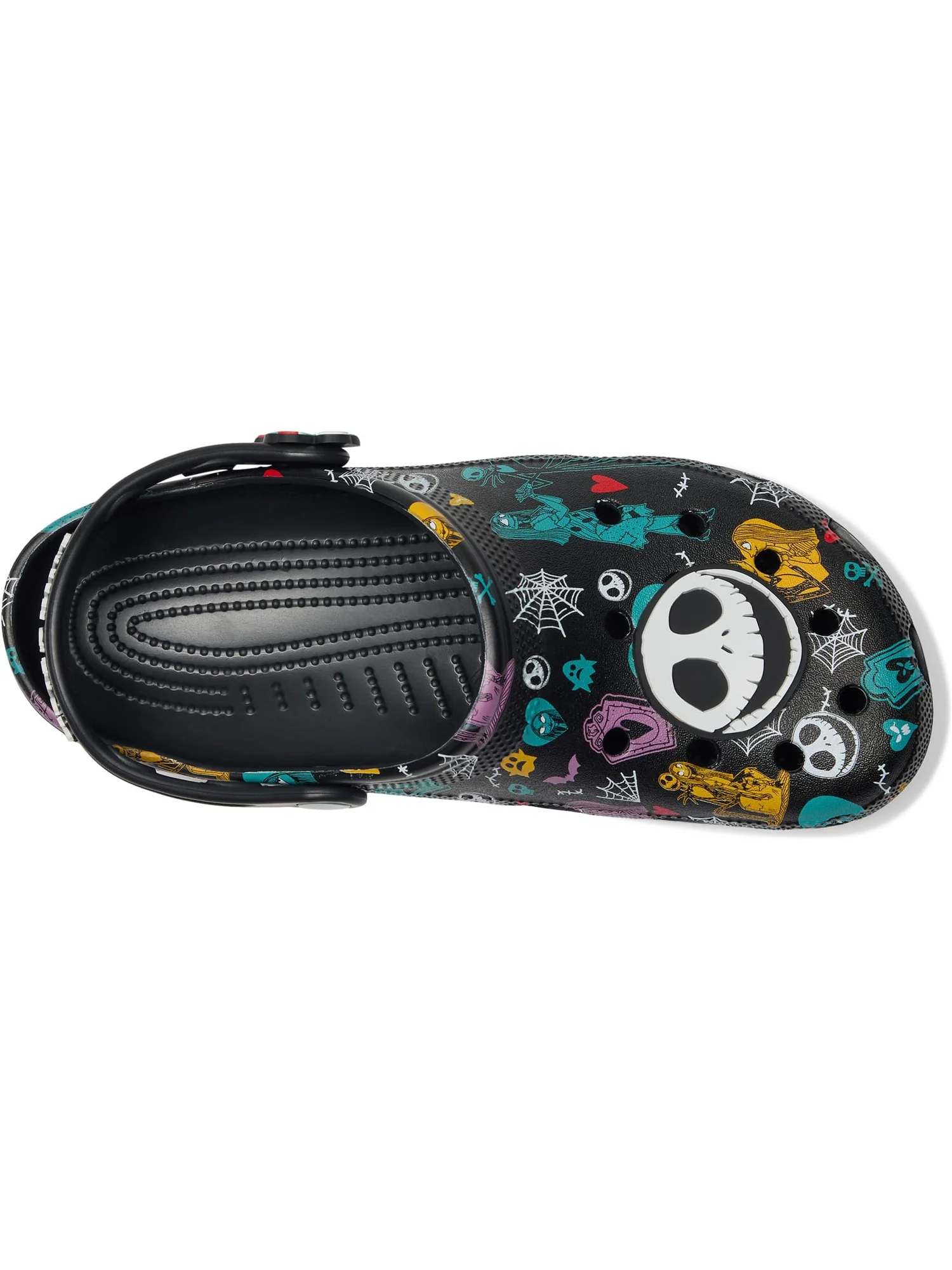 Сабо Crocs Jack Skellington Nightmare Before Christmas Classic Clogs — изображение 2 из 7, черный