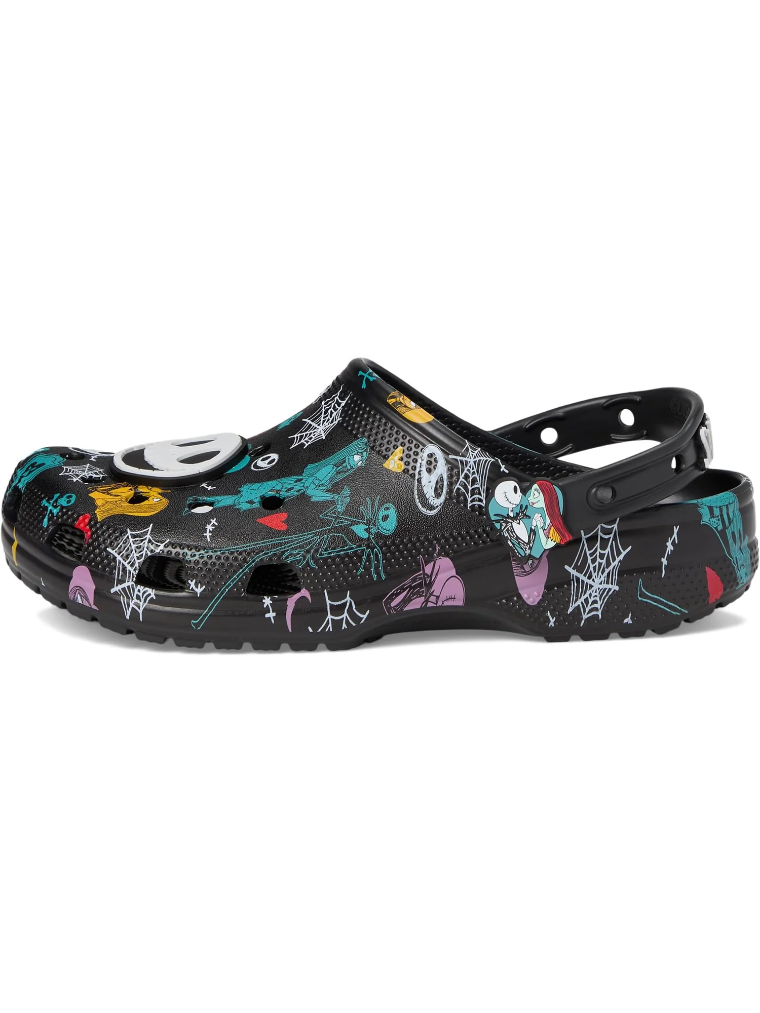 Сабо Crocs Jack Skellington Nightmare Before Christmas Classic Clogs — изображение 4 из 7, черный