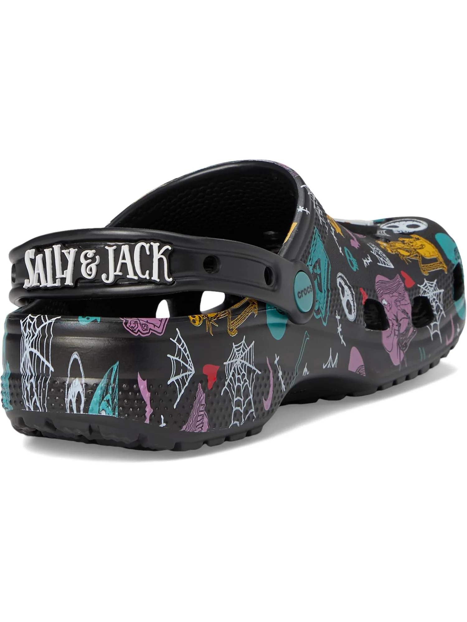 Сабо Crocs Jack Skellington Nightmare Before Christmas Classic Clogs — изображение 5 из 7, черный