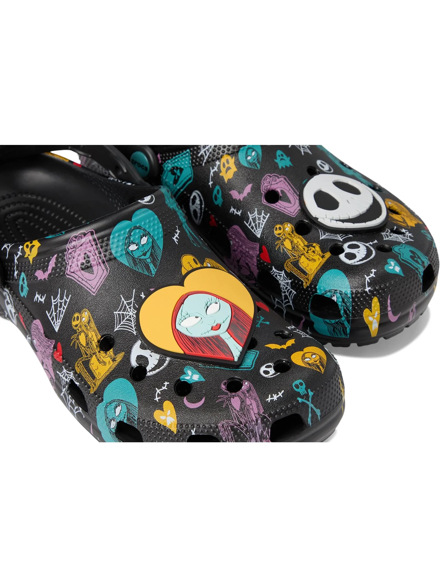 Сабо Crocs Jack Skellington Nightmare Before Christmas Classic Clogs — изображение 6 из 7, черный