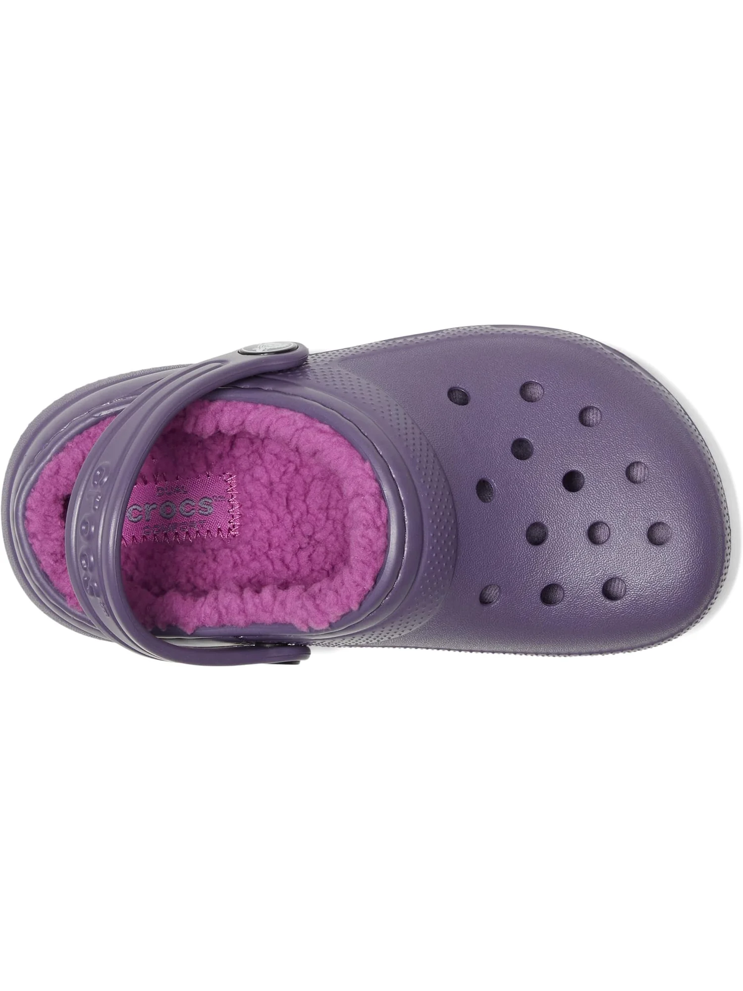 Сабо Crocs Kids Classic Lined Clog — изображение 2 из 7, черный