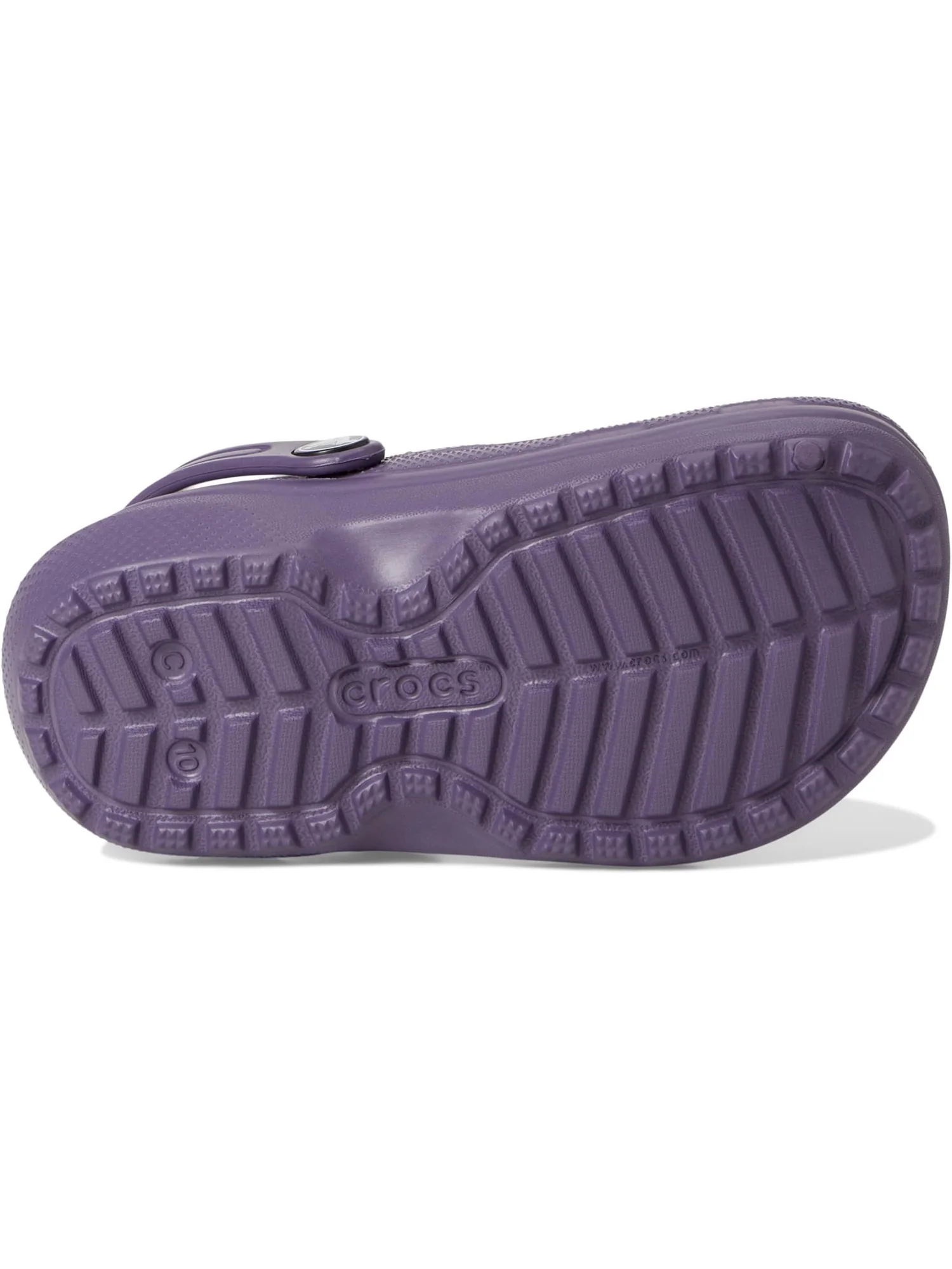 Сабо Crocs Kids Classic Lined Clog — изображение 3 из 7, черный