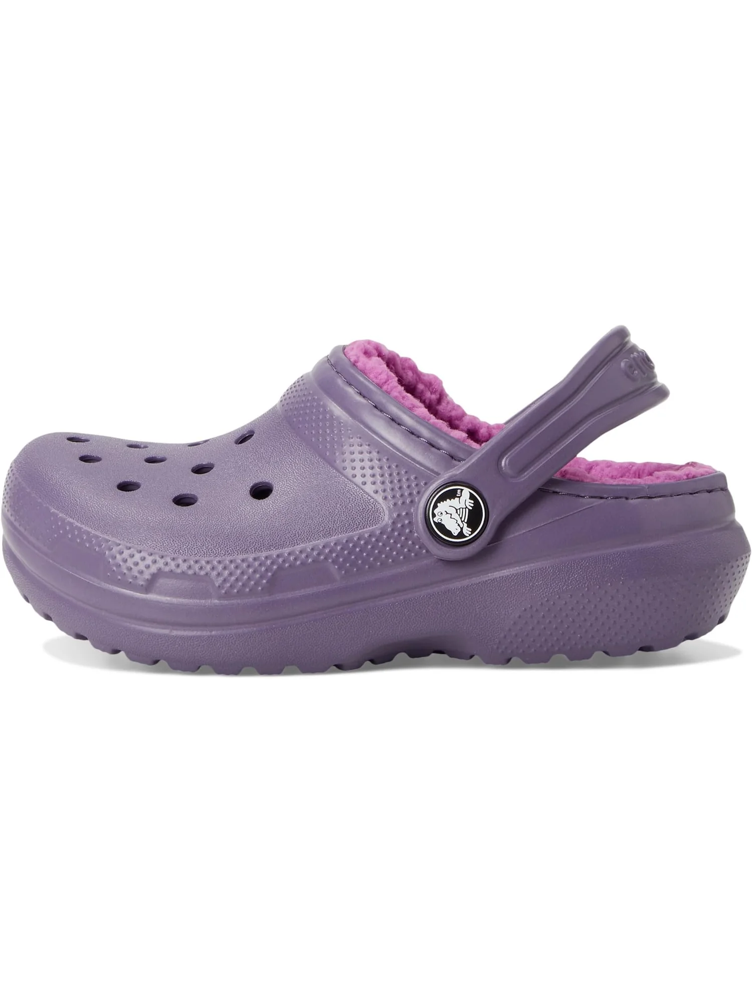 Сабо Crocs Kids Classic Lined Clog — изображение 4 из 7, черный