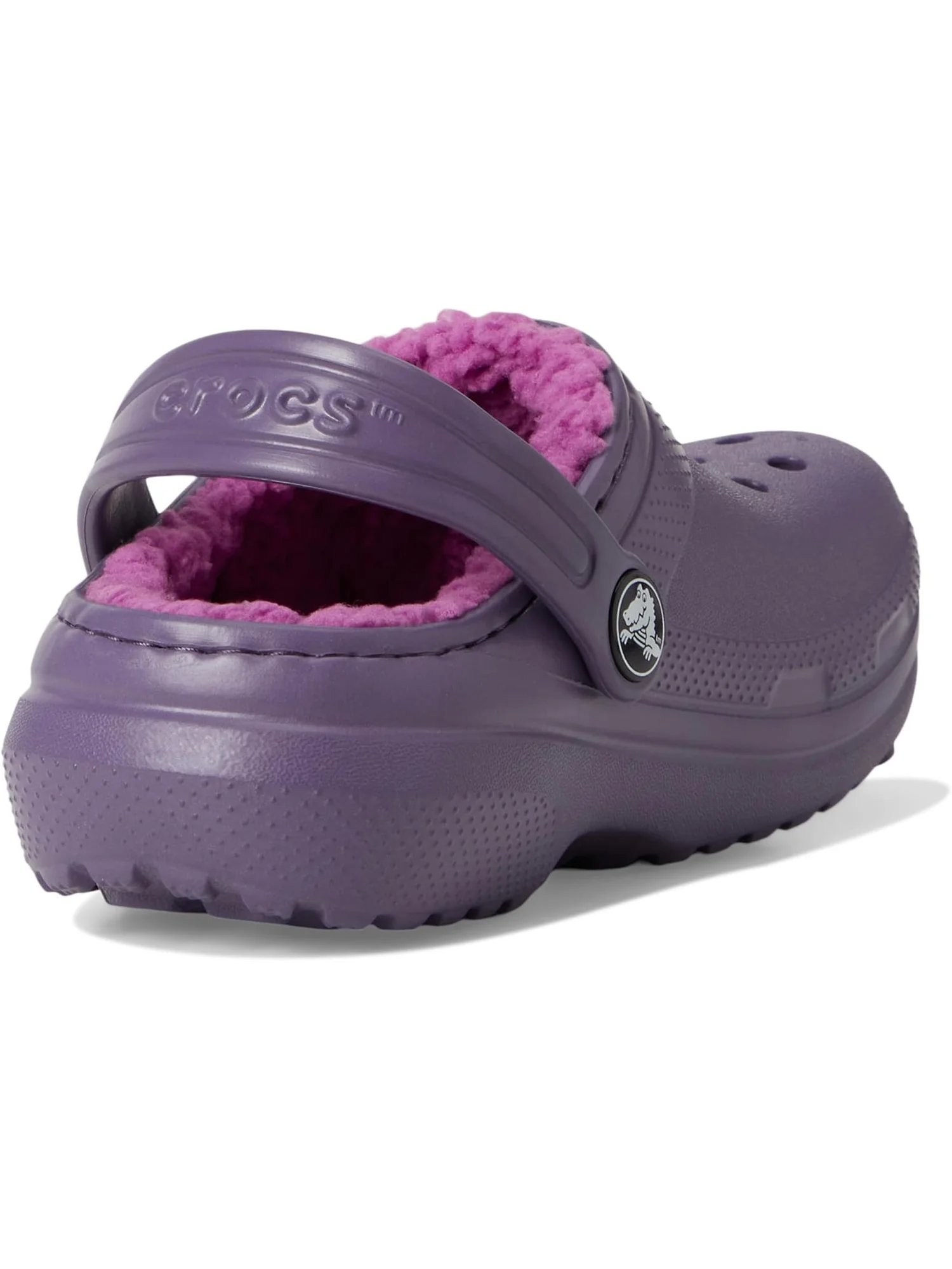 Сабо Crocs Kids Classic Lined Clog — изображение 5 из 7, черный